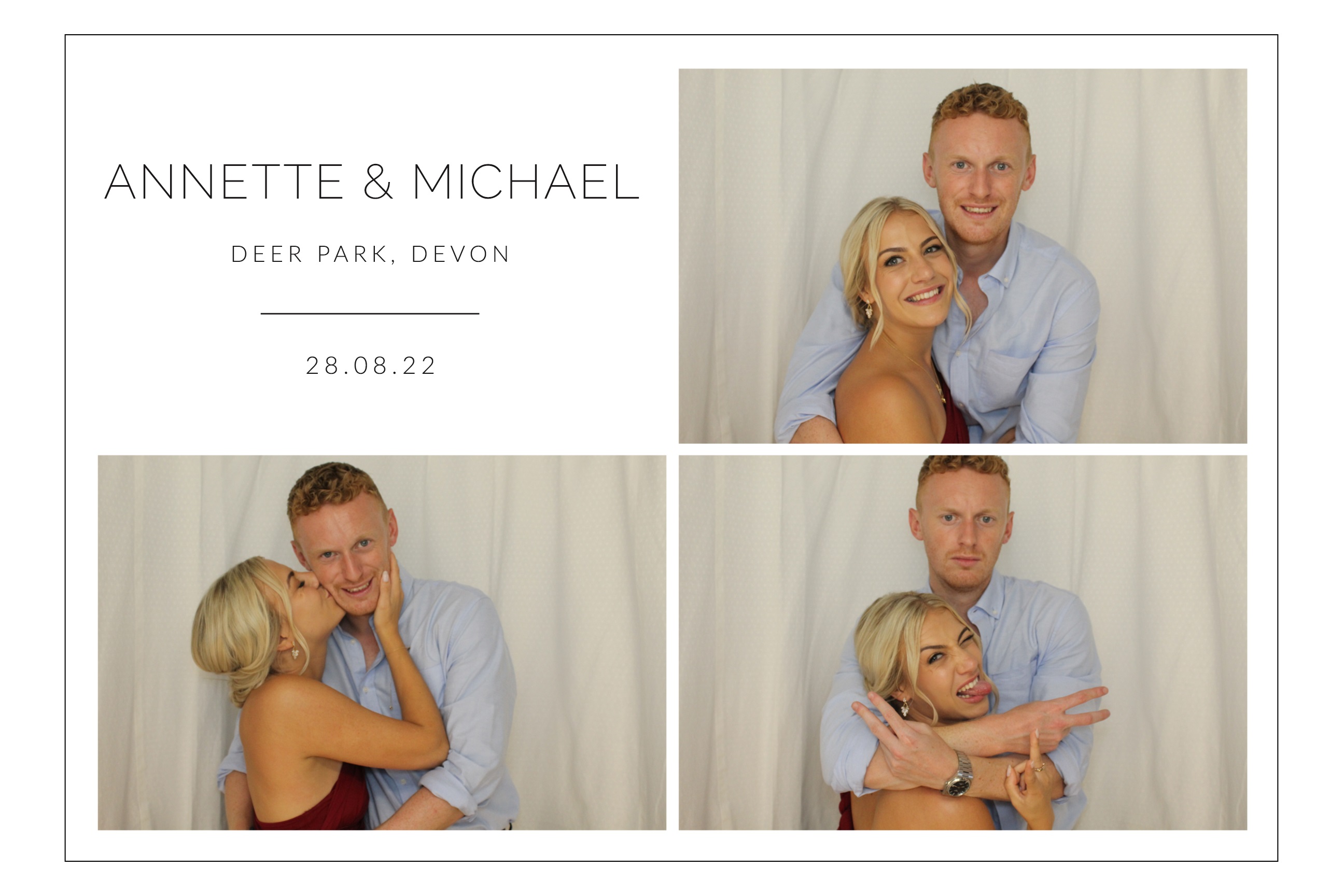 Annette & Michael | View more photos from the event at images.mobile-photo-booth.com/u/MobilePhotoBoothUK/Annette-Michael