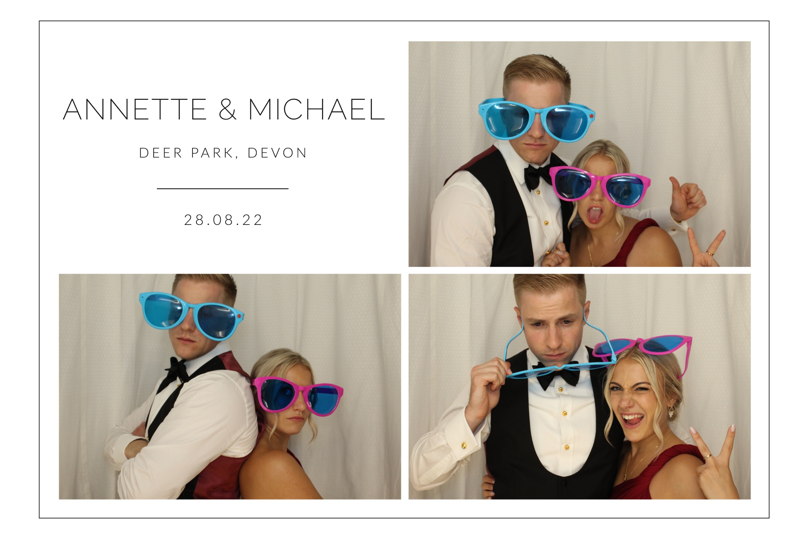 Annette & Michael | View more photos from the event at images.mobile-photo-booth.com/u/MobilePhotoBoothUK/Annette-Michael