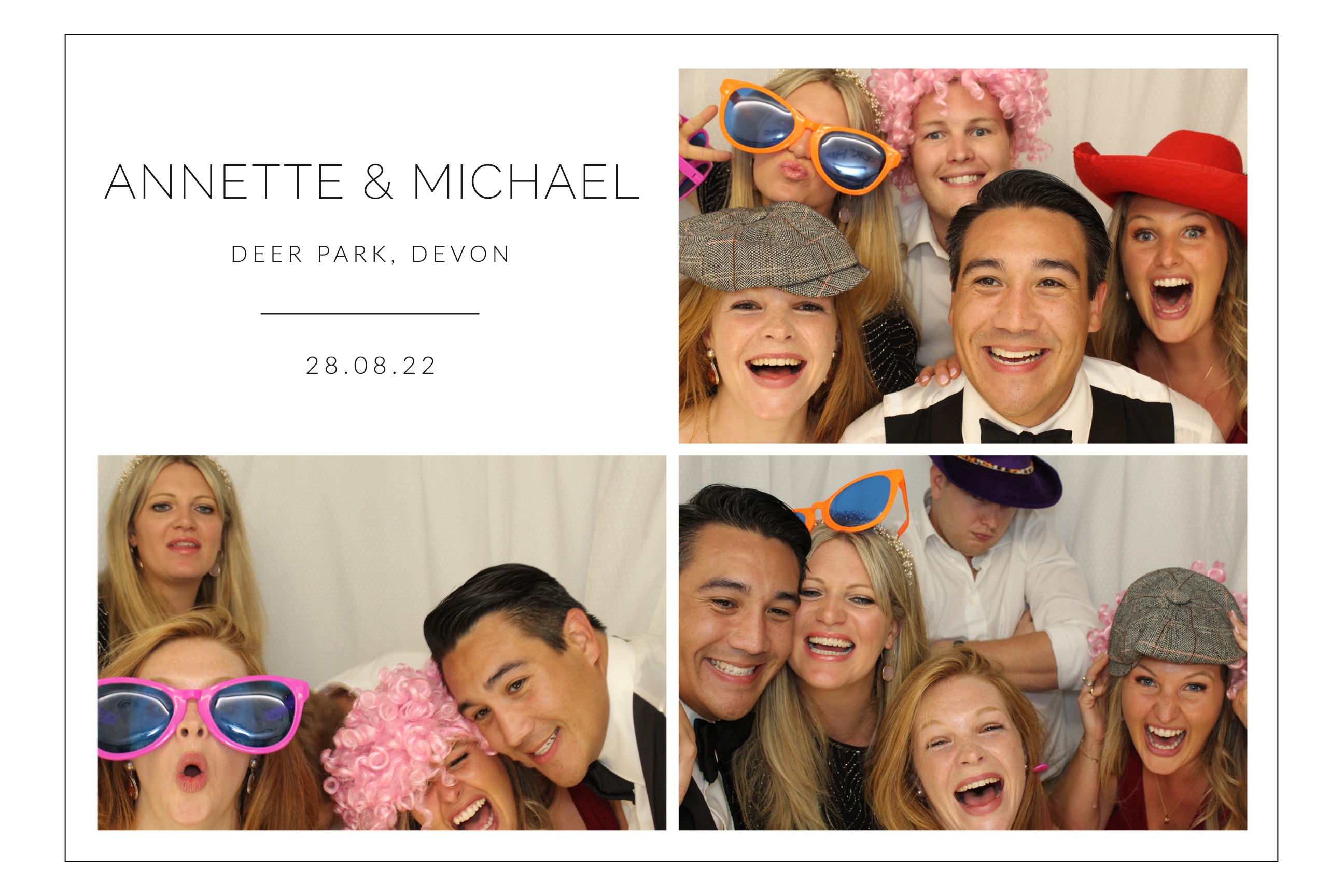 Annette & Michael | View more photos from the event at images.mobile-photo-booth.com/u/MobilePhotoBoothUK/Annette-Michael