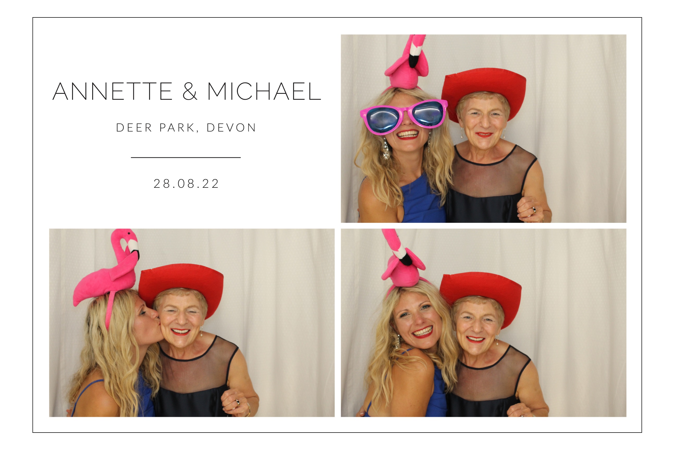 Annette & Michael | View more photos from the event at images.mobile-photo-booth.com/u/MobilePhotoBoothUK/Annette-Michael