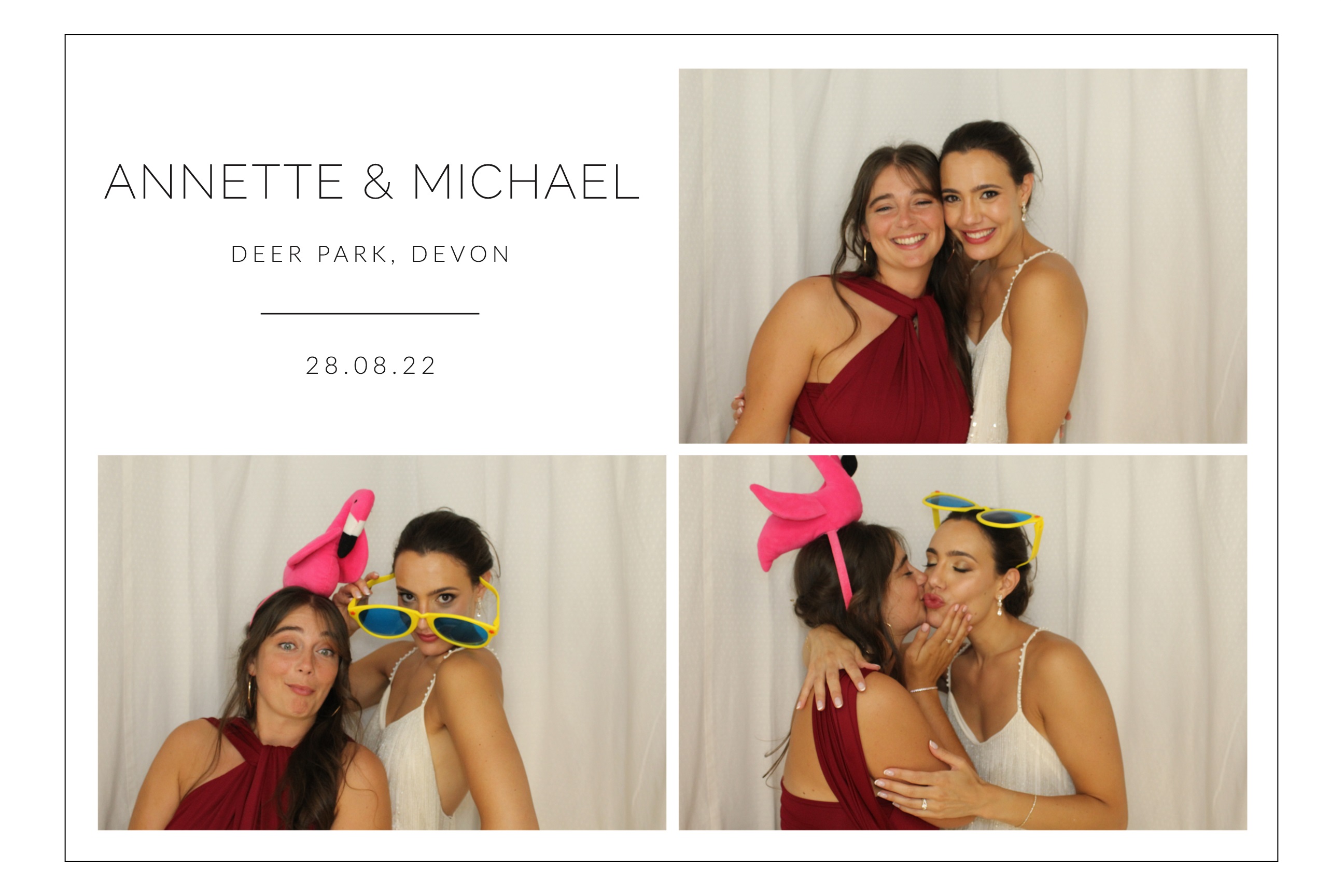 Annette & Michael | View more photos from the event at images.mobile-photo-booth.com/u/MobilePhotoBoothUK/Annette-Michael