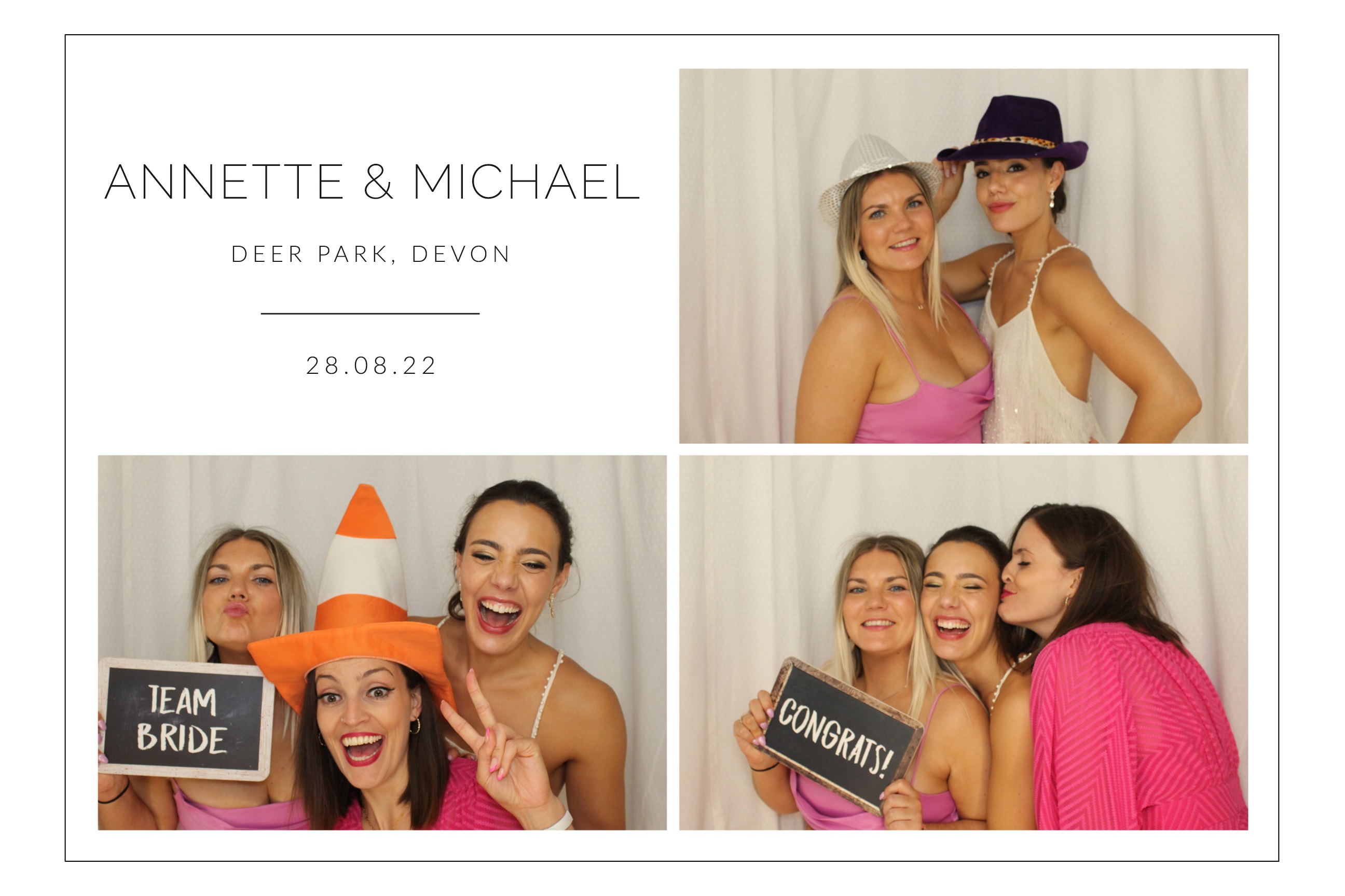 Annette & Michael | View more photos from the event at images.mobile-photo-booth.com/u/MobilePhotoBoothUK/Annette-Michael