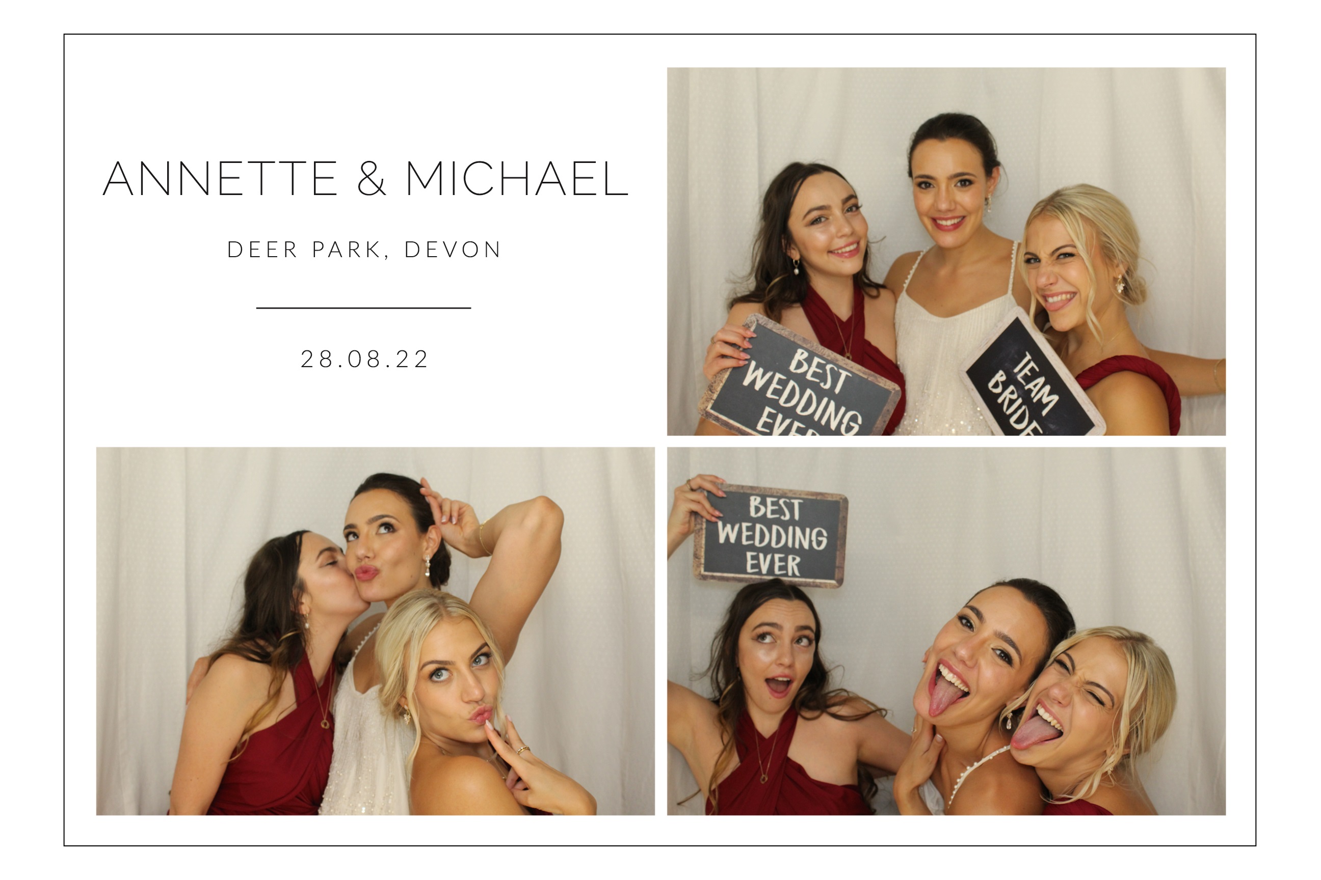 Annette & Michael | View more photos from the event at images.mobile-photo-booth.com/u/MobilePhotoBoothUK/Annette-Michael