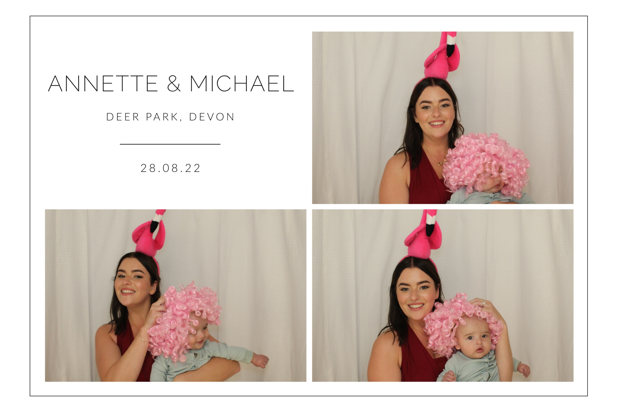 Annette & Michael | View more photos from the event at images.mobile-photo-booth.com/u/MobilePhotoBoothUK/Annette-Michael