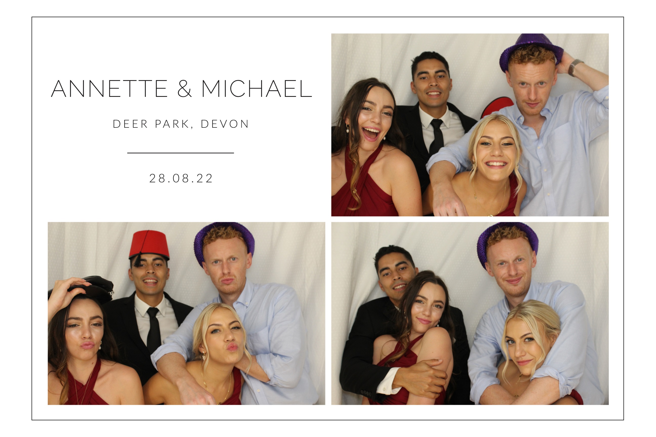 Annette & Michael | View more photos from the event at images.mobile-photo-booth.com/u/MobilePhotoBoothUK/Annette-Michael