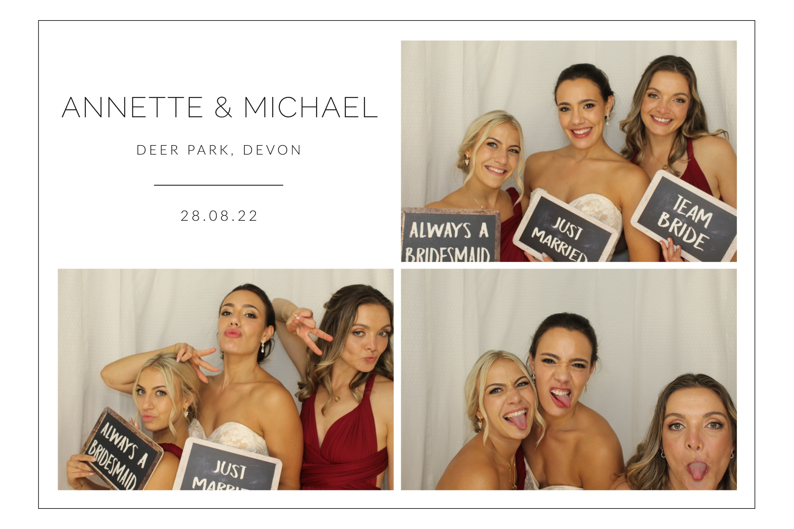 Annette & Michael | View more photos from the event at images.mobile-photo-booth.com/u/MobilePhotoBoothUK/Annette-Michael
