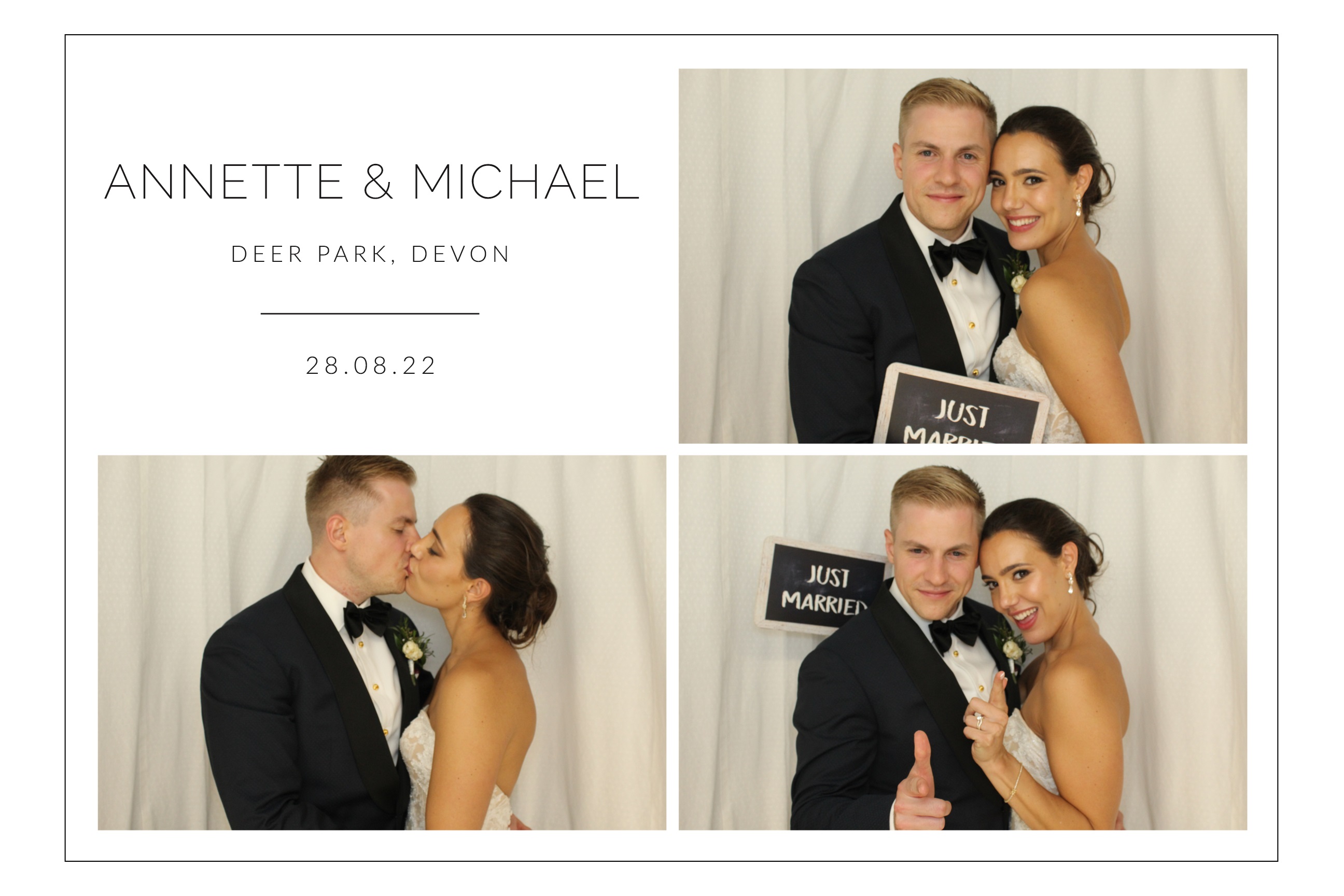 Annette & Michael | View more photos from the event at images.mobile-photo-booth.com/u/MobilePhotoBoothUK/Annette-Michael