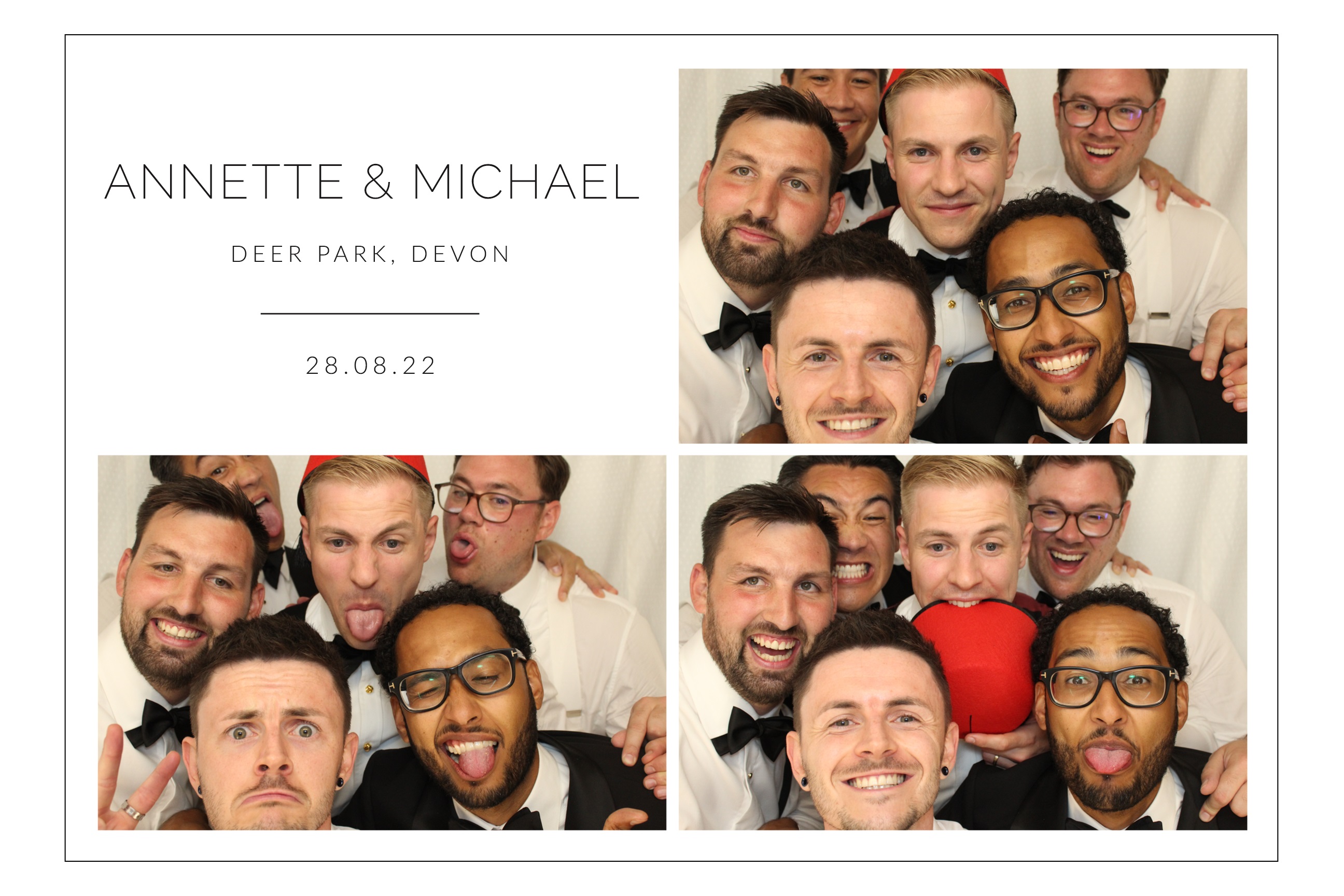 Annette & Michael | View more photos from the event at images.mobile-photo-booth.com/u/MobilePhotoBoothUK/Annette-Michael