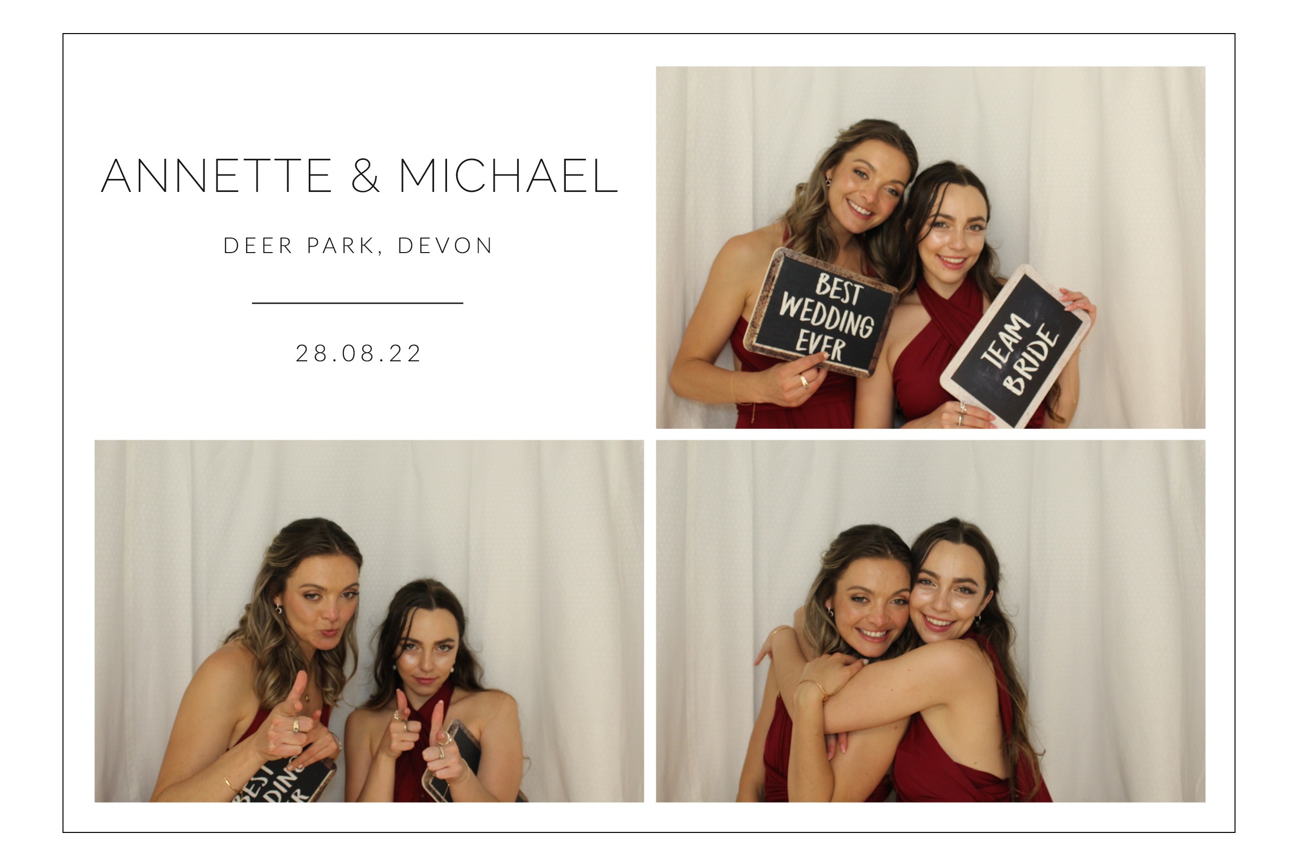 Annette & Michael | View more photos from the event at images.mobile-photo-booth.com/u/MobilePhotoBoothUK/Annette-Michael