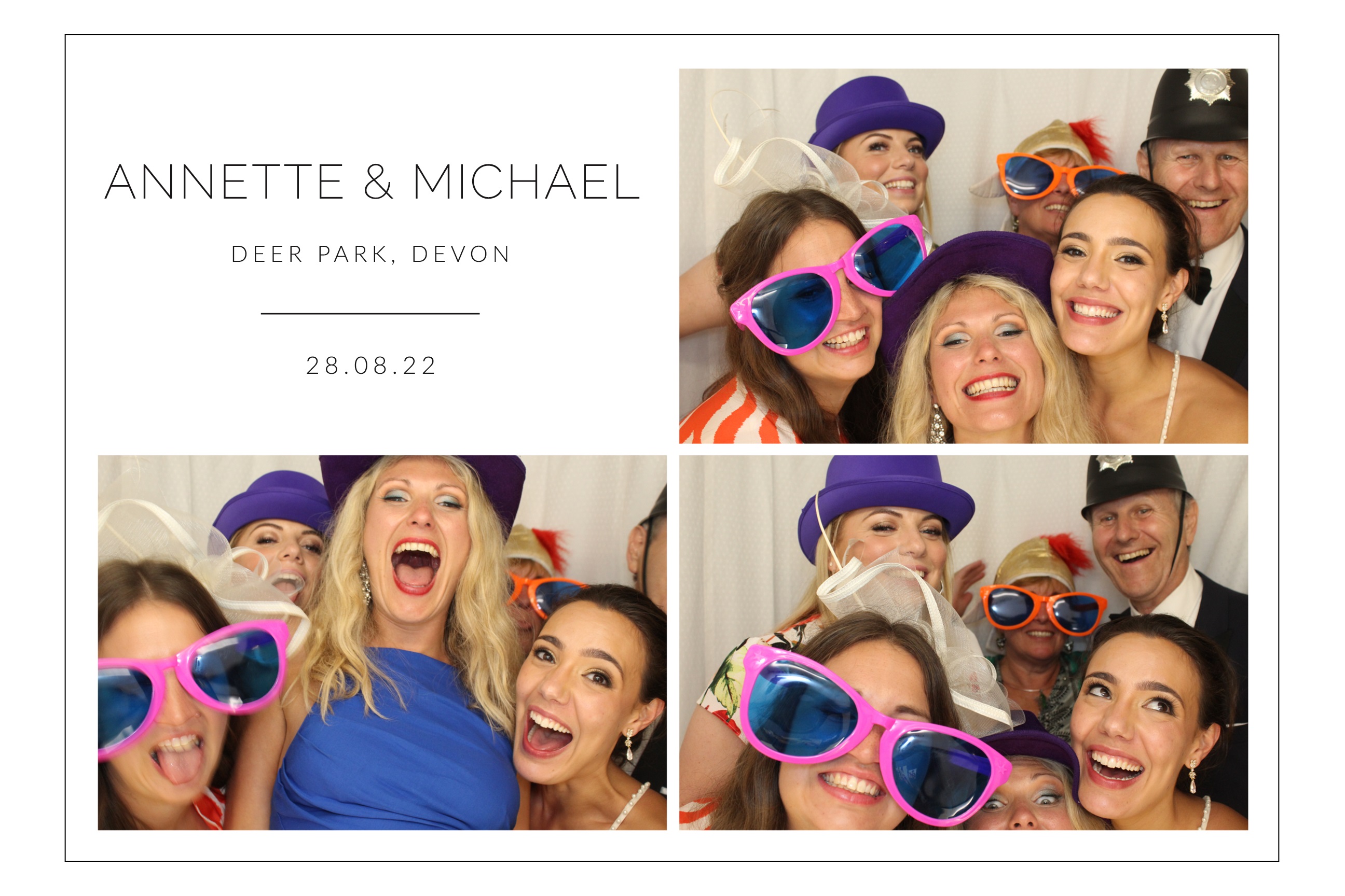 Annette & Michael | View more photos from the event at images.mobile-photo-booth.com/u/MobilePhotoBoothUK/Annette-Michael
