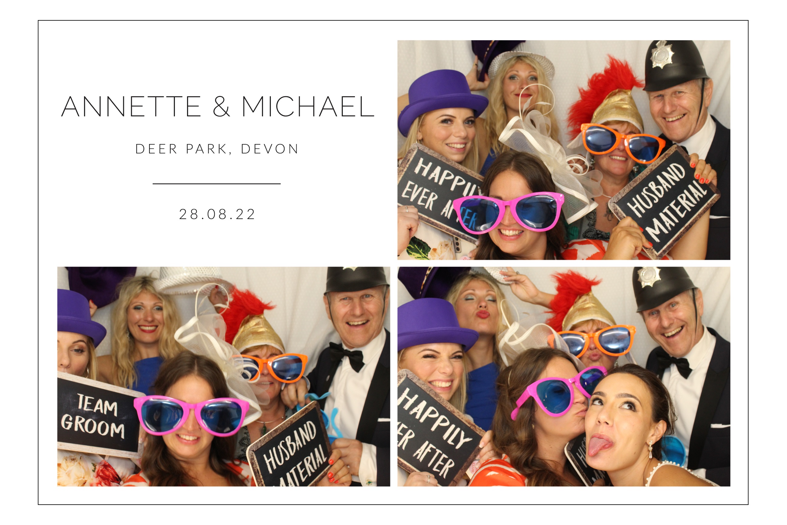 Annette & Michael | View more photos from the event at images.mobile-photo-booth.com/u/MobilePhotoBoothUK/Annette-Michael