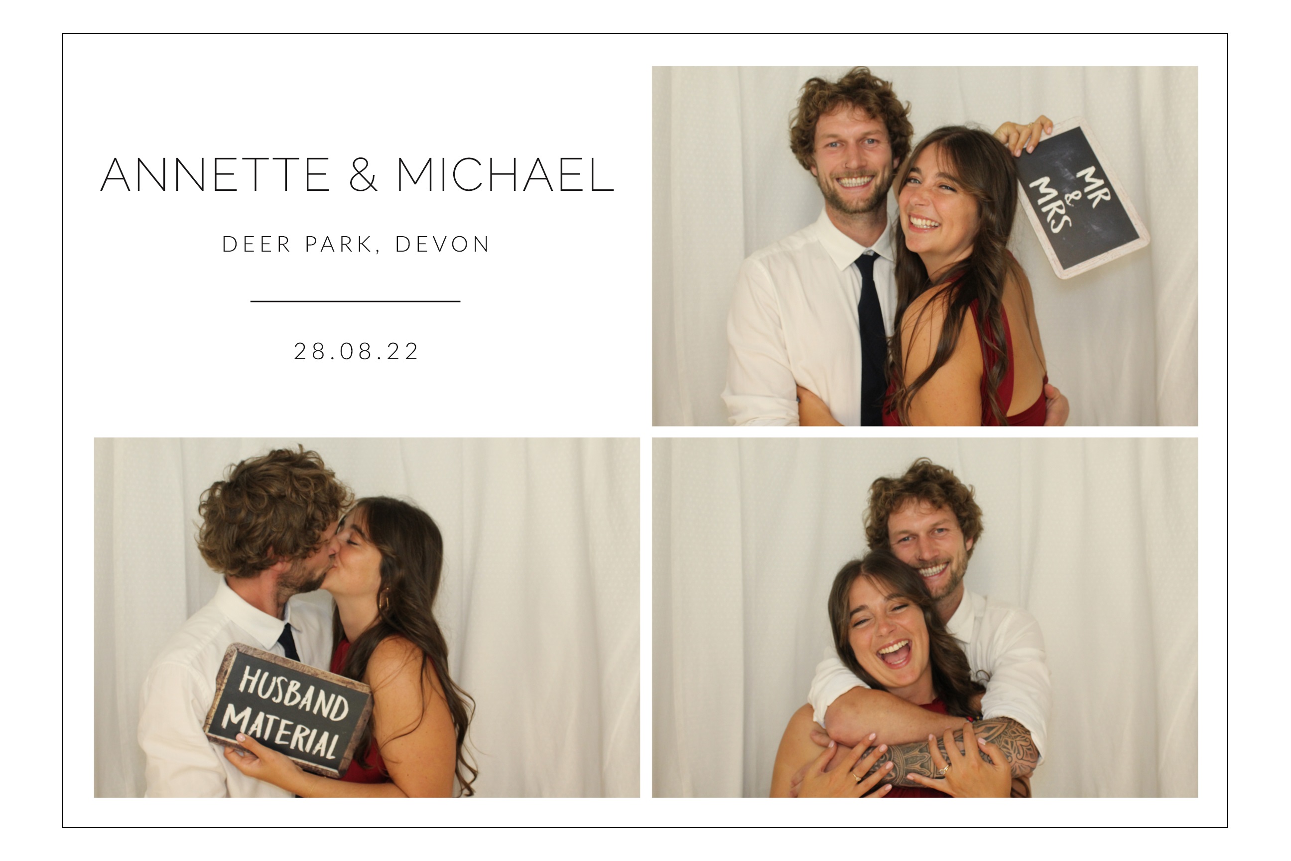 Annette & Michael | View more photos from the event at images.mobile-photo-booth.com/u/MobilePhotoBoothUK/Annette-Michael