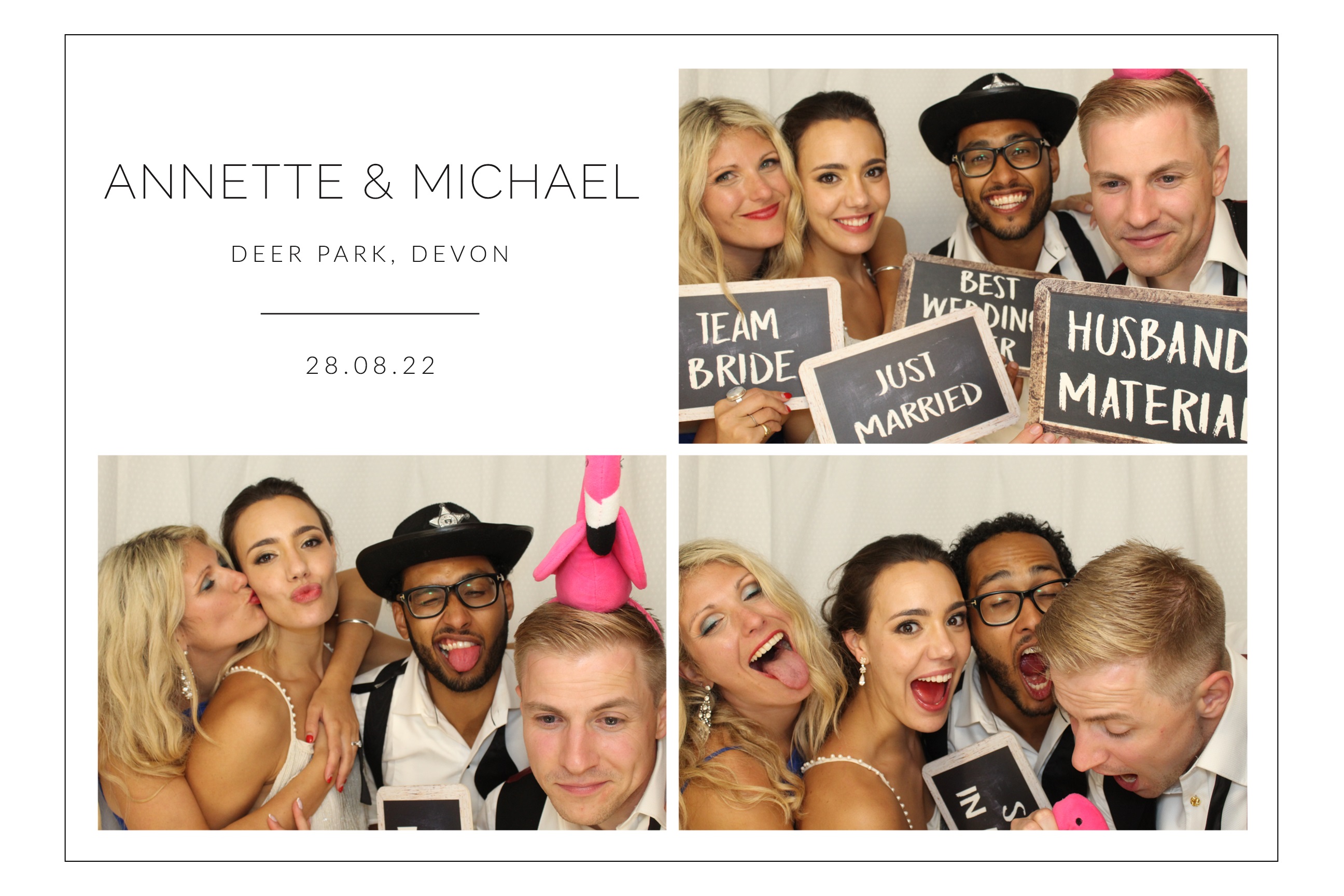 Annette & Michael | View more photos from the event at images.mobile-photo-booth.com/u/MobilePhotoBoothUK/Annette-Michael