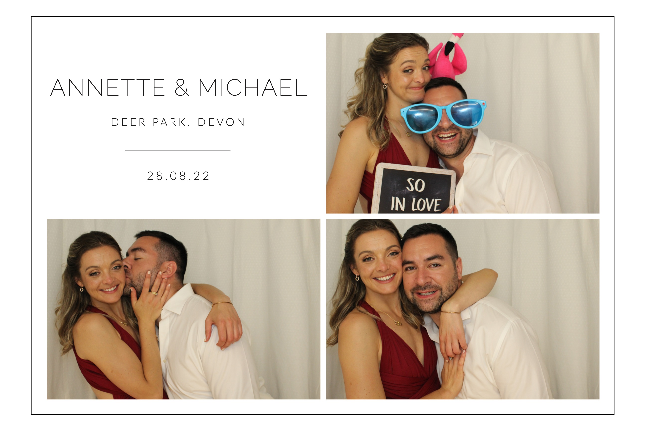 Annette & Michael | View more photos from the event at images.mobile-photo-booth.com/u/MobilePhotoBoothUK/Annette-Michael