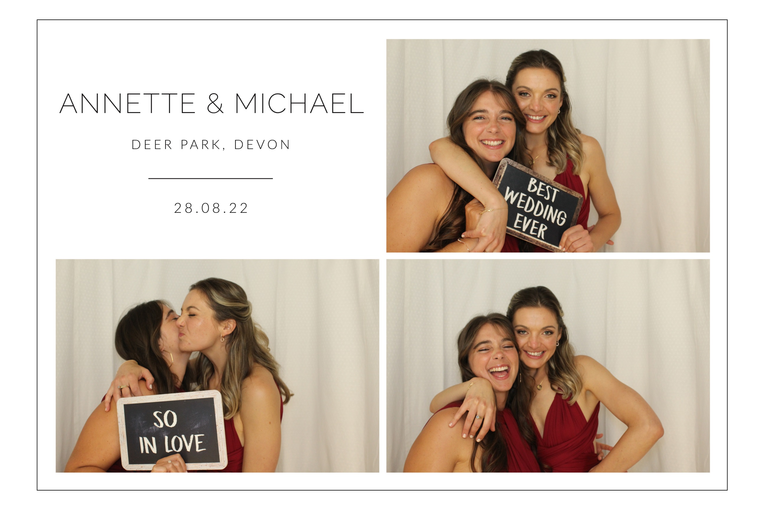 Annette & Michael | View more photos from the event at images.mobile-photo-booth.com/u/MobilePhotoBoothUK/Annette-Michael