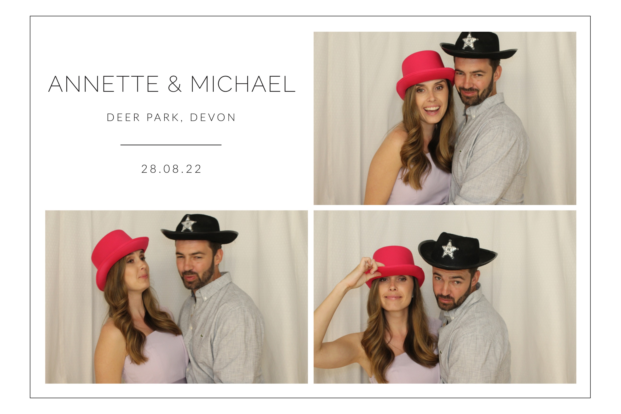 Annette & Michael | View more photos from the event at images.mobile-photo-booth.com/u/MobilePhotoBoothUK/Annette-Michael