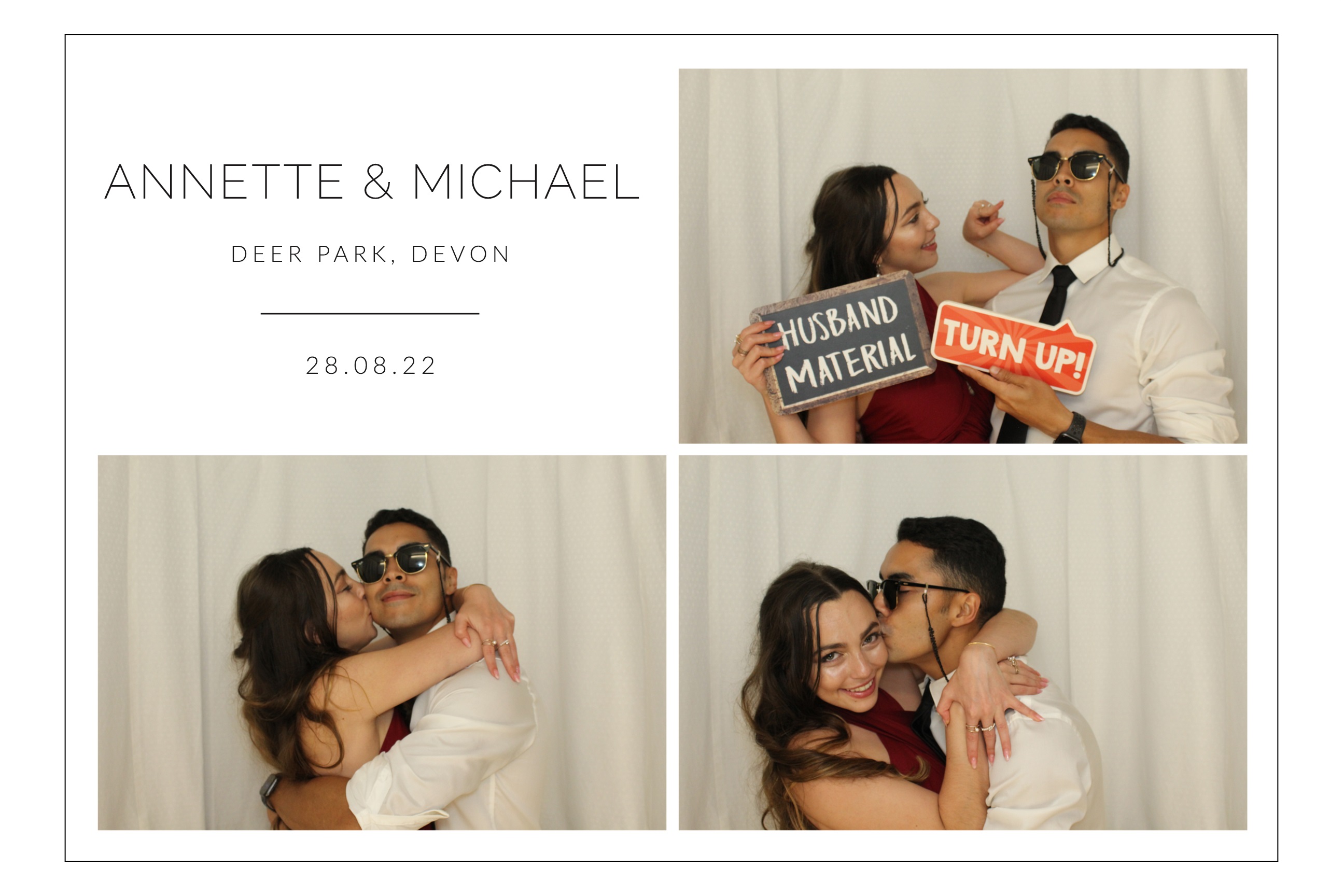 Annette & Michael | View more photos from the event at images.mobile-photo-booth.com/u/MobilePhotoBoothUK/Annette-Michael