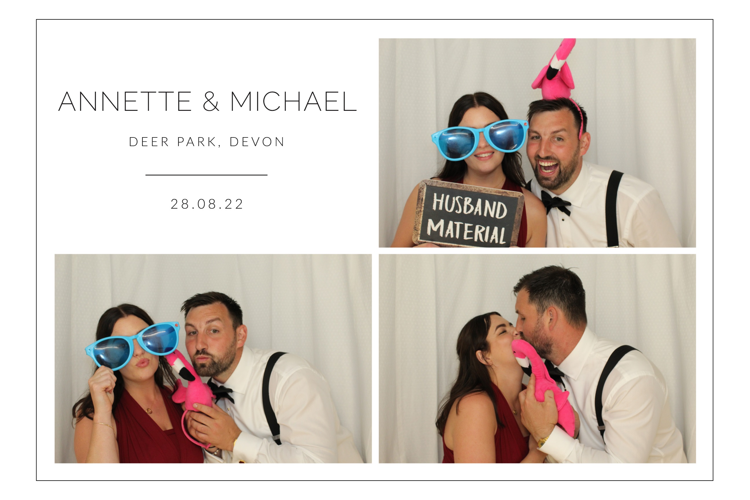 Annette & Michael | View more photos from the event at images.mobile-photo-booth.com/u/MobilePhotoBoothUK/Annette-Michael