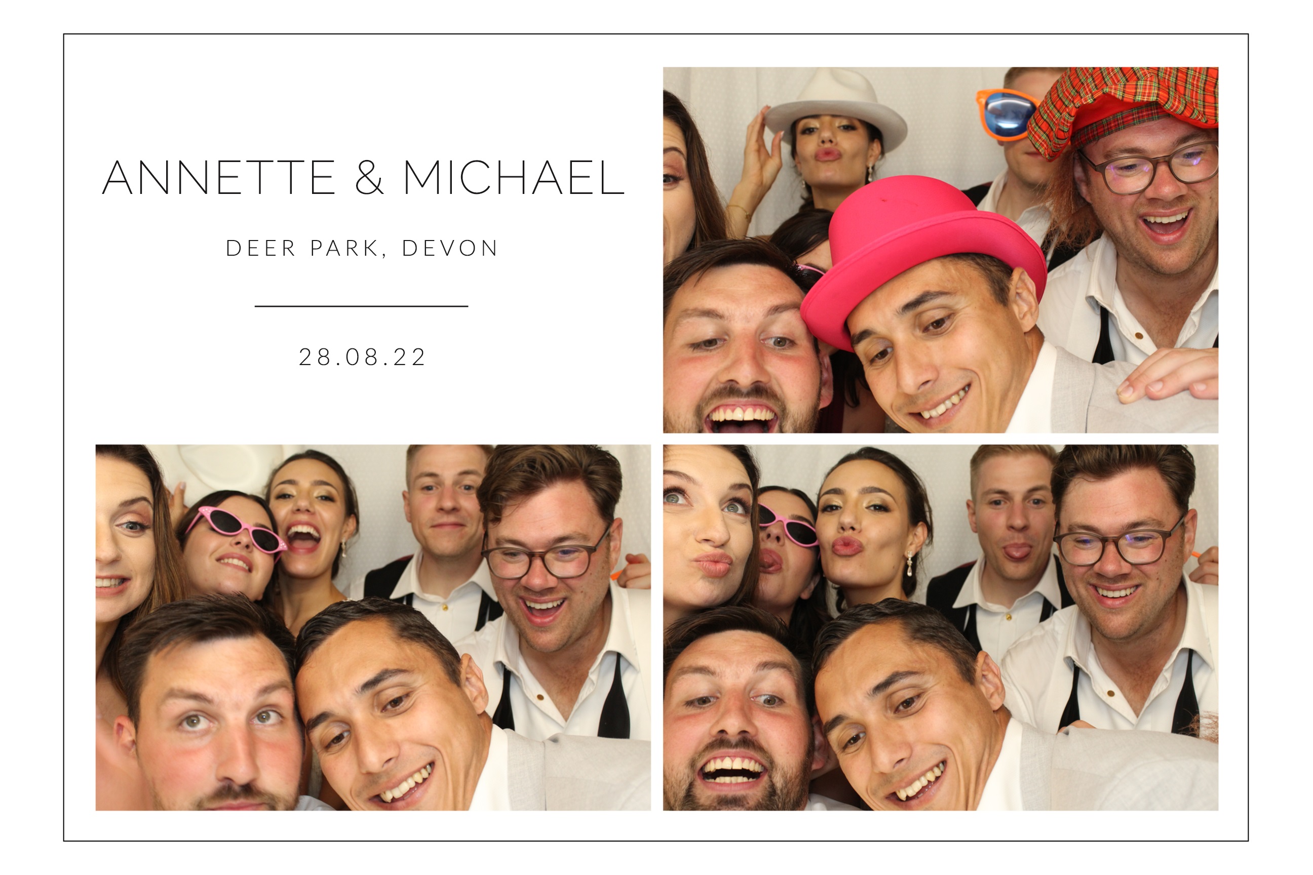 Annette & Michael | View more photos from the event at images.mobile-photo-booth.com/u/MobilePhotoBoothUK/Annette-Michael