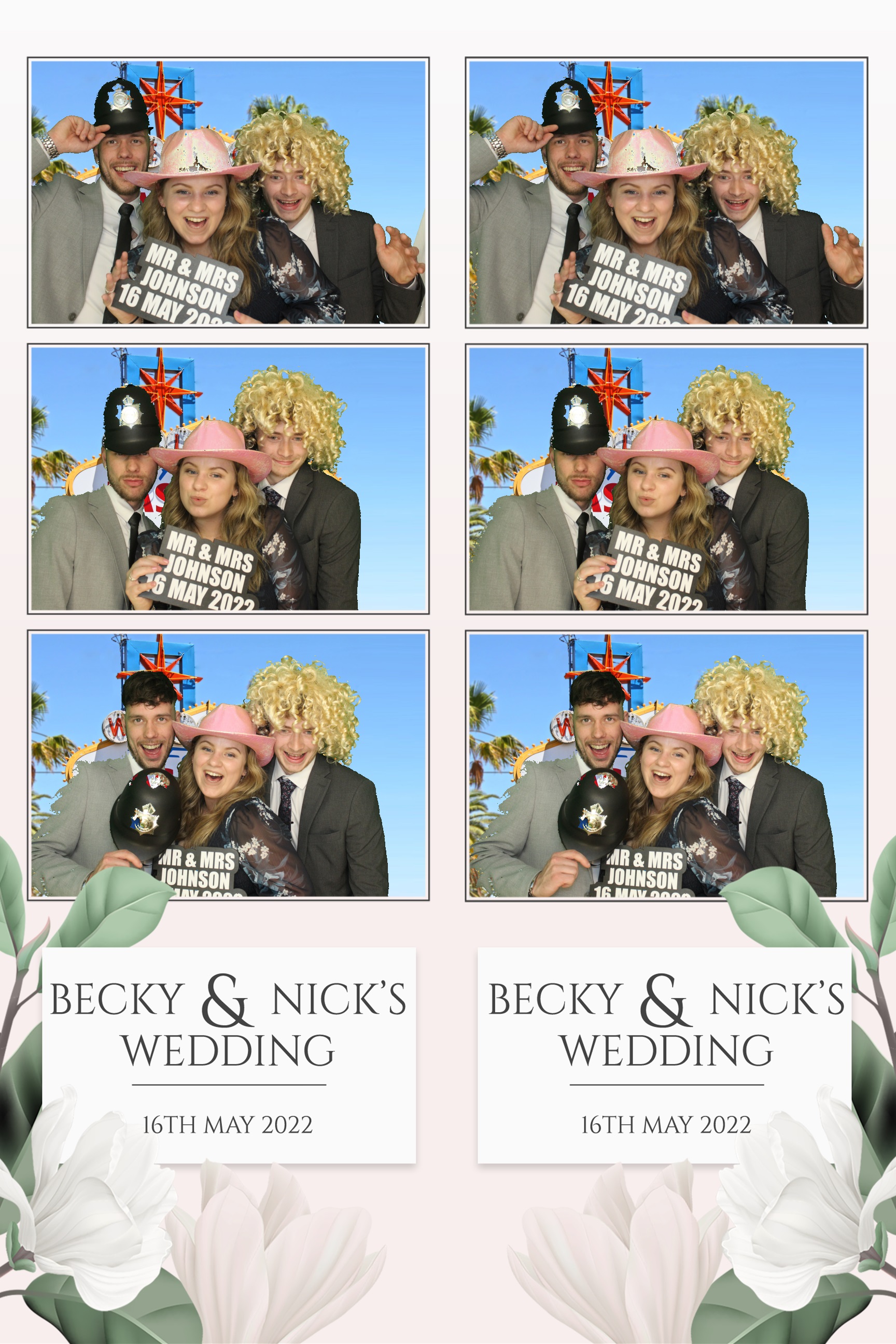 Becky & Nick | View more photos from the event at images.mobile-photo-booth.com/u/MobilePhotoBoothUK/Becky-Nick
