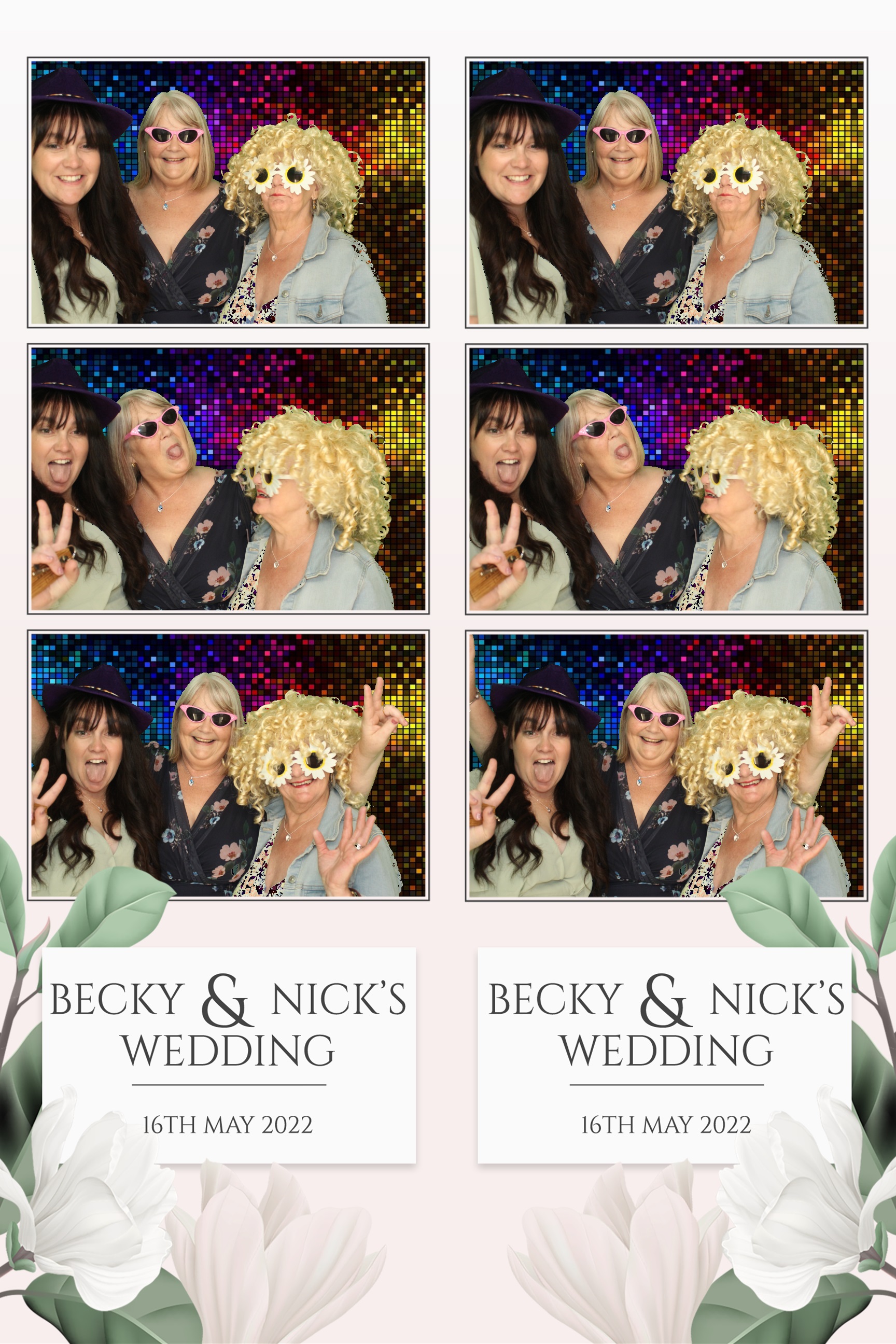 Becky & Nick | View more photos from the event at images.mobile-photo-booth.com/u/MobilePhotoBoothUK/Becky-Nick