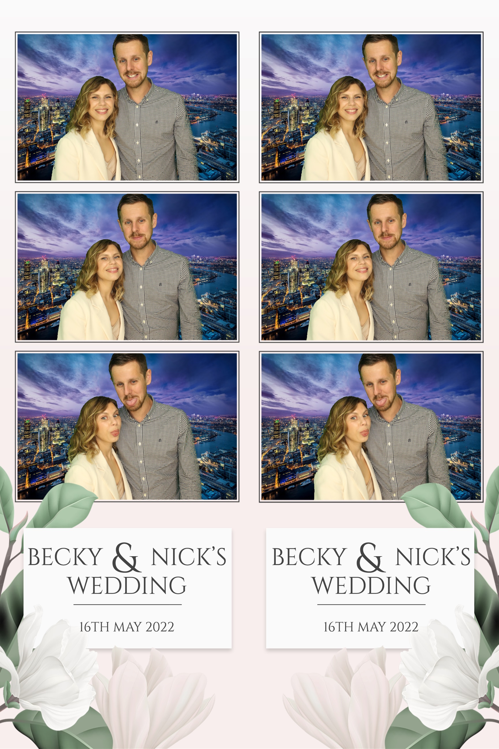 Becky & Nick | View more photos from the event at images.mobile-photo-booth.com/u/MobilePhotoBoothUK/Becky-Nick