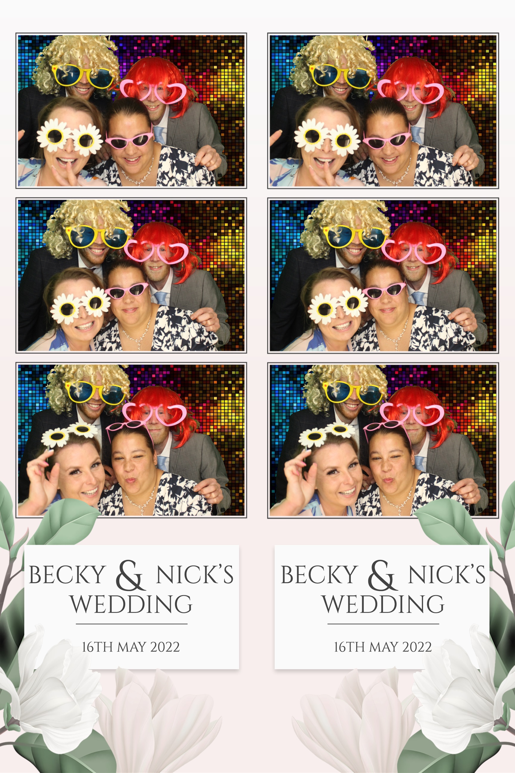 Becky & Nick | View more photos from the event at images.mobile-photo-booth.com/u/MobilePhotoBoothUK/Becky-Nick