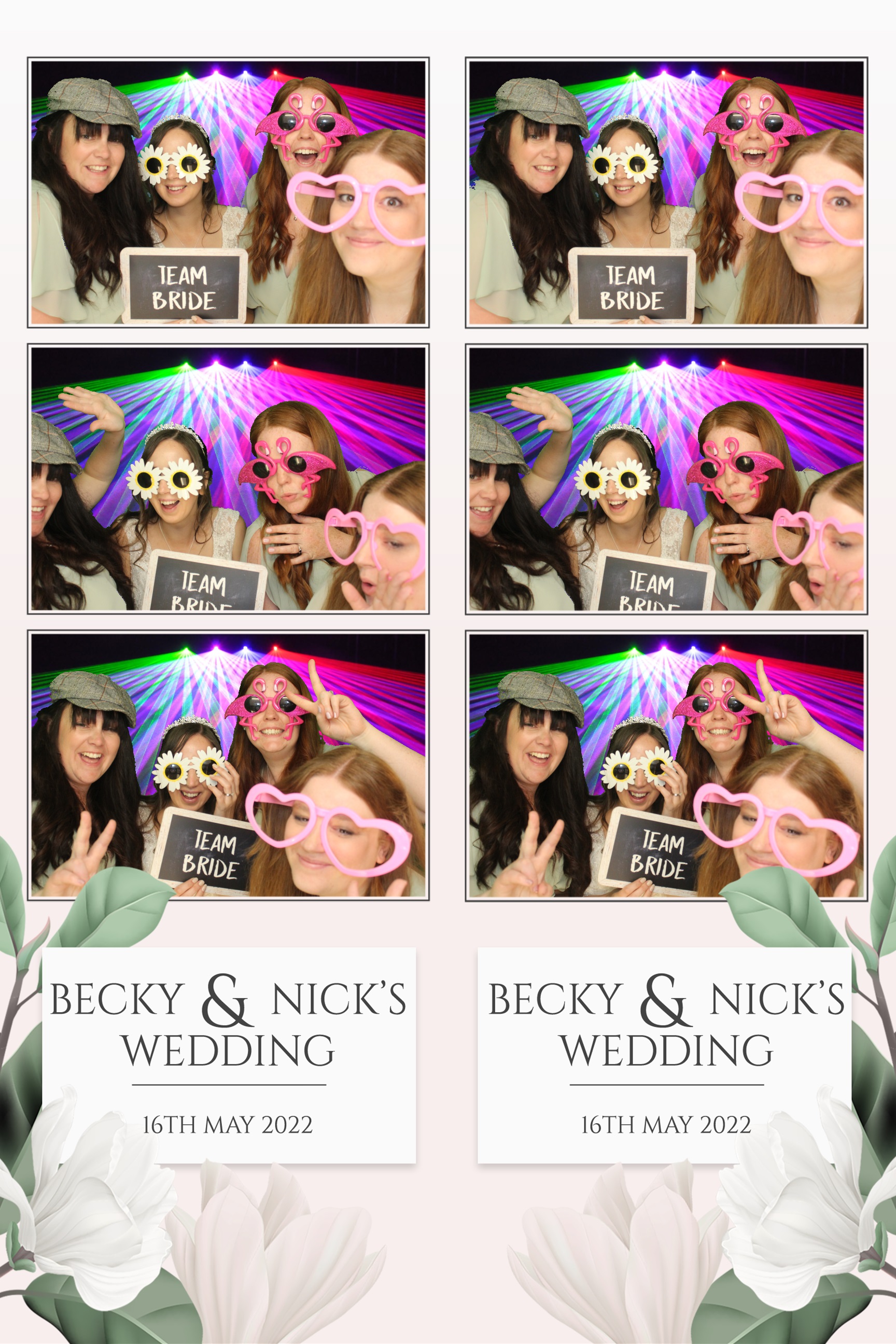 Becky & Nick | View more photos from the event at images.mobile-photo-booth.com/u/MobilePhotoBoothUK/Becky-Nick