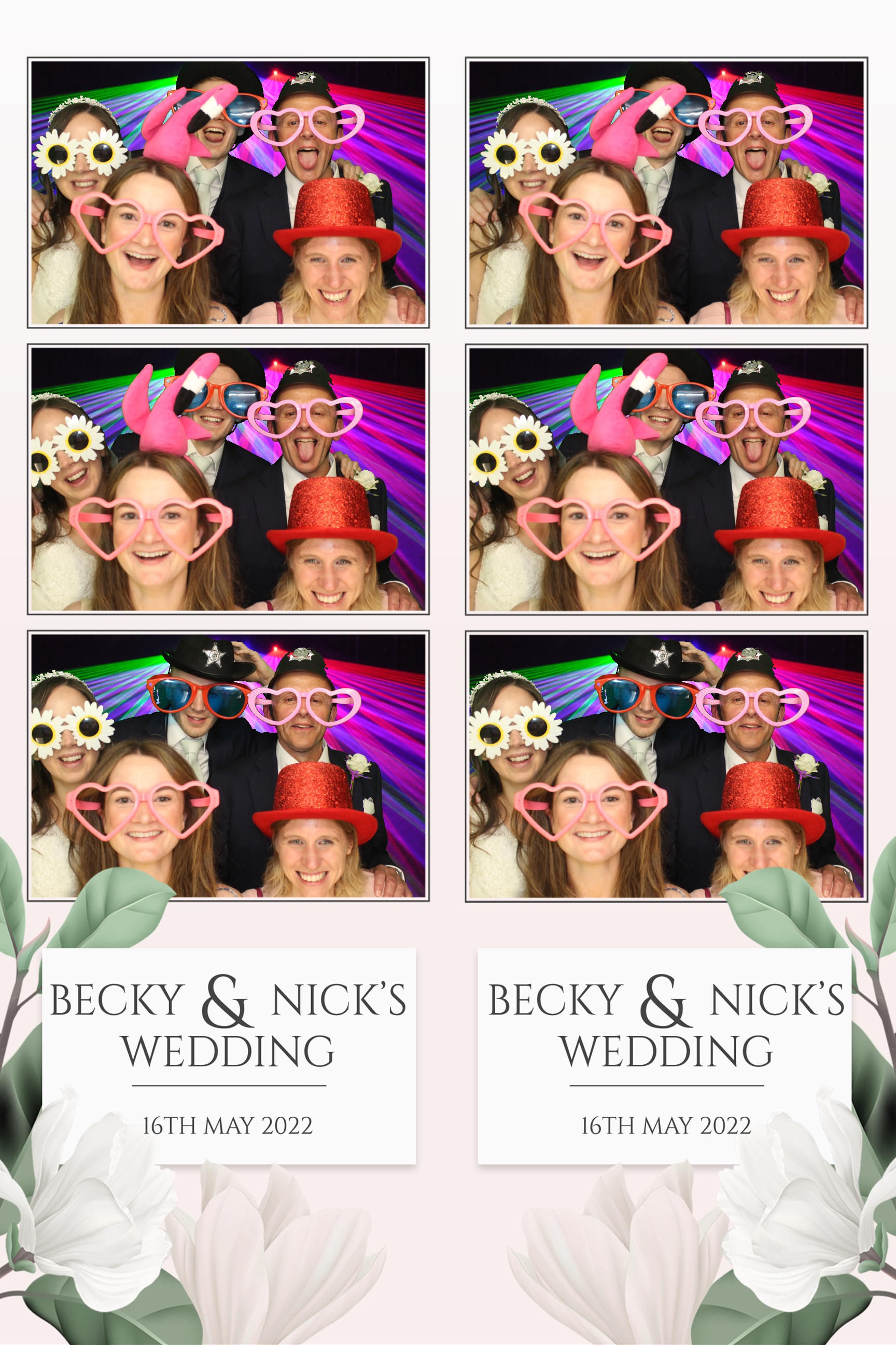Becky & Nick | View more photos from the event at images.mobile-photo-booth.com/u/MobilePhotoBoothUK/Becky-Nick