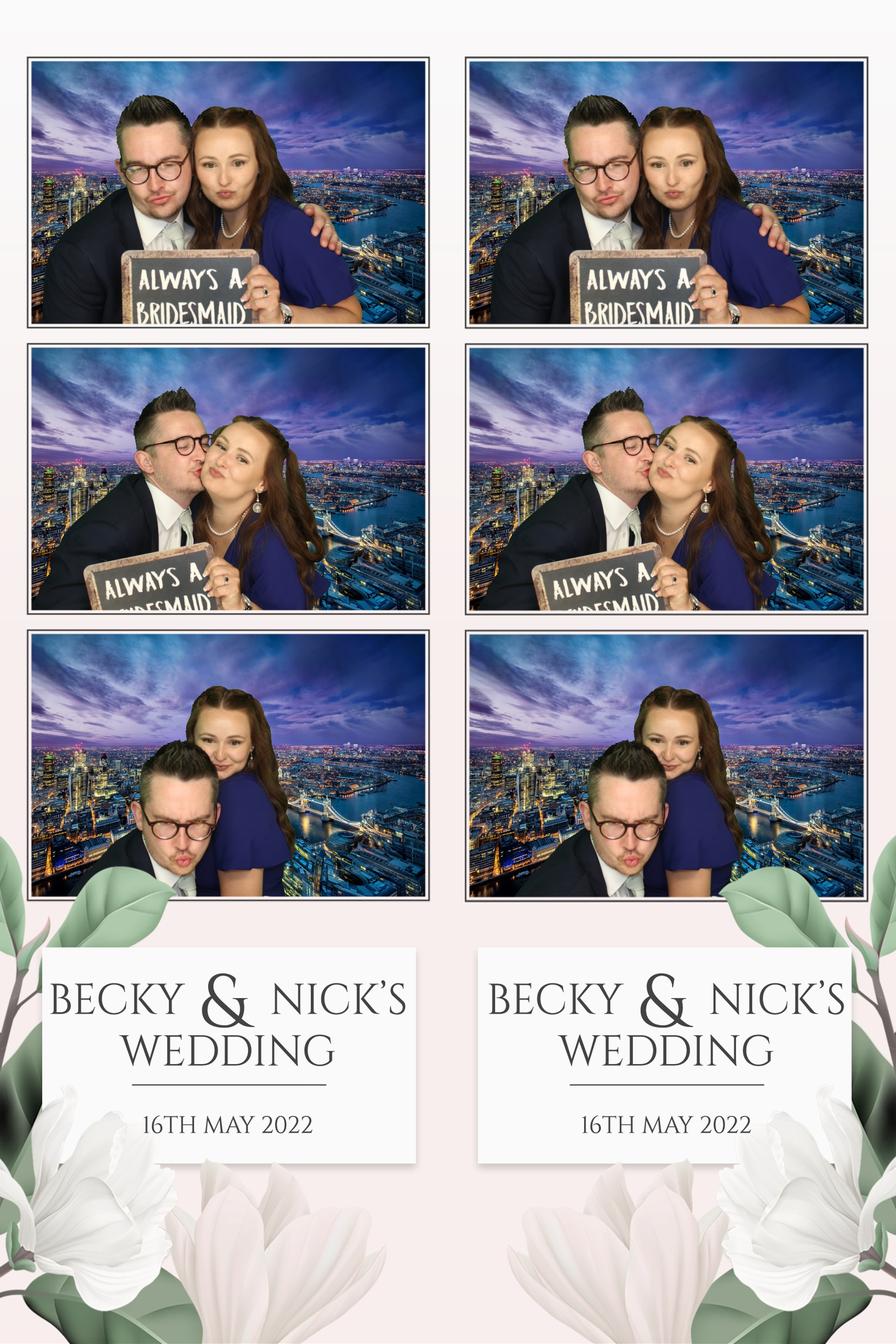 Becky & Nick | View more photos from the event at images.mobile-photo-booth.com/u/MobilePhotoBoothUK/Becky-Nick
