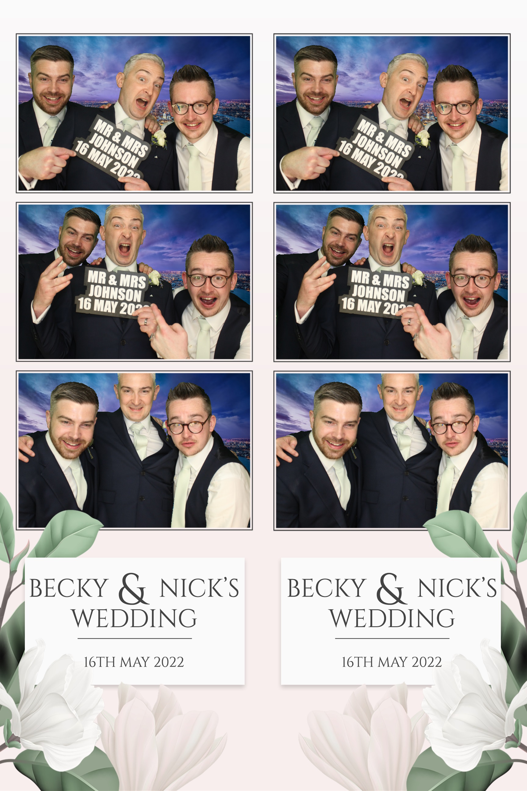 Becky & Nick | View more photos from the event at images.mobile-photo-booth.com/u/MobilePhotoBoothUK/Becky-Nick