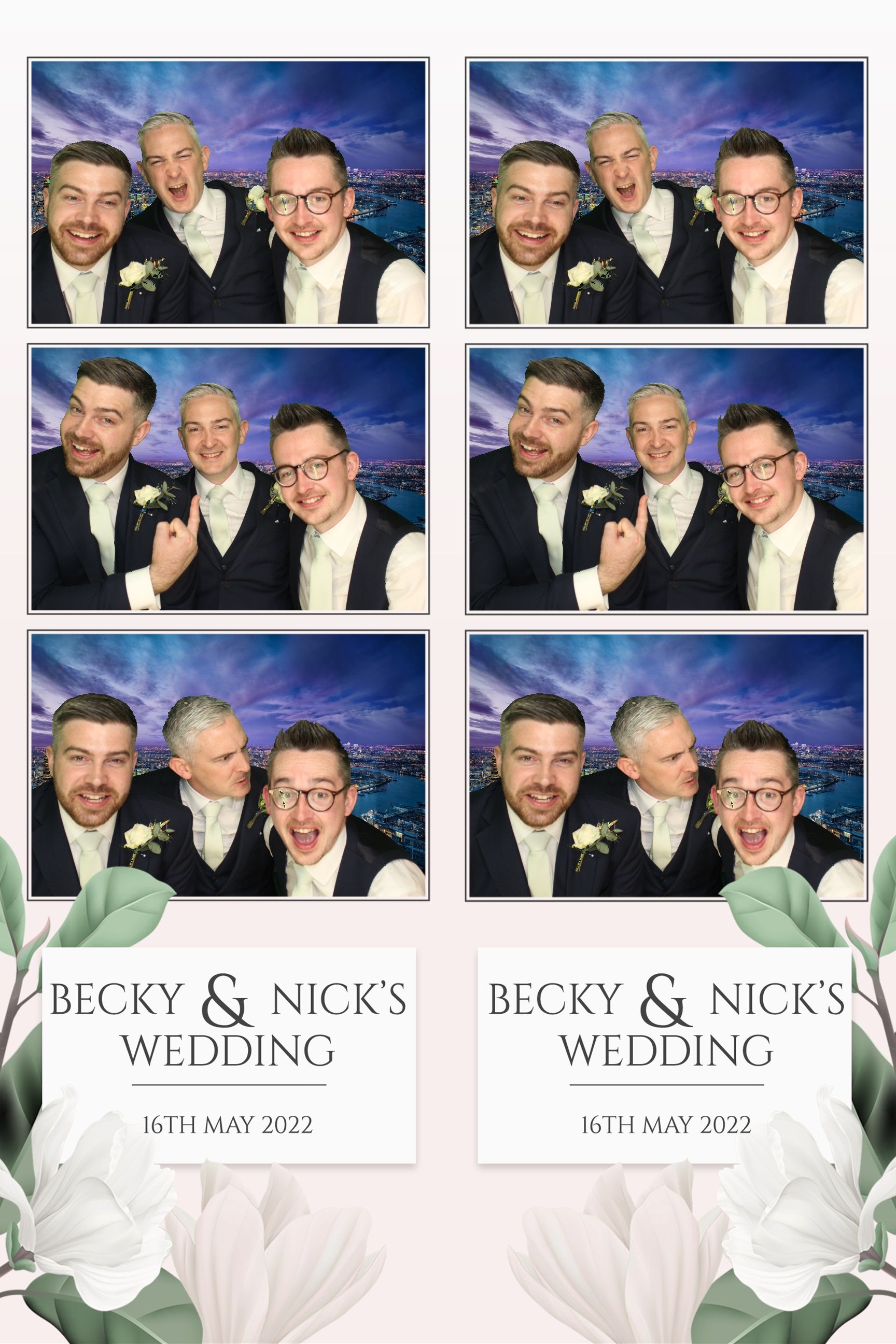Becky & Nick | View more photos from the event at images.mobile-photo-booth.com/u/MobilePhotoBoothUK/Becky-Nick