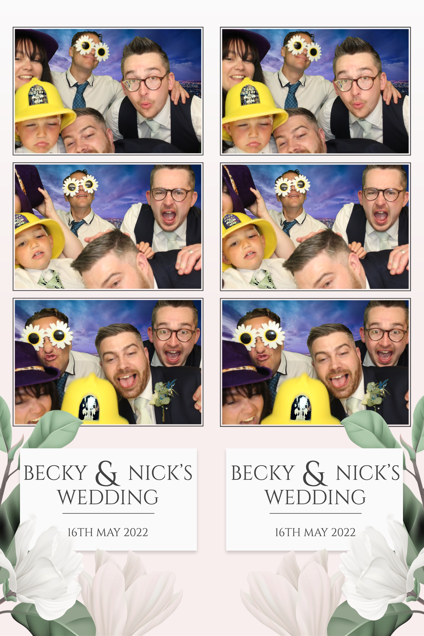 Becky & Nick | View more photos from the event at images.mobile-photo-booth.com/u/MobilePhotoBoothUK/Becky-Nick