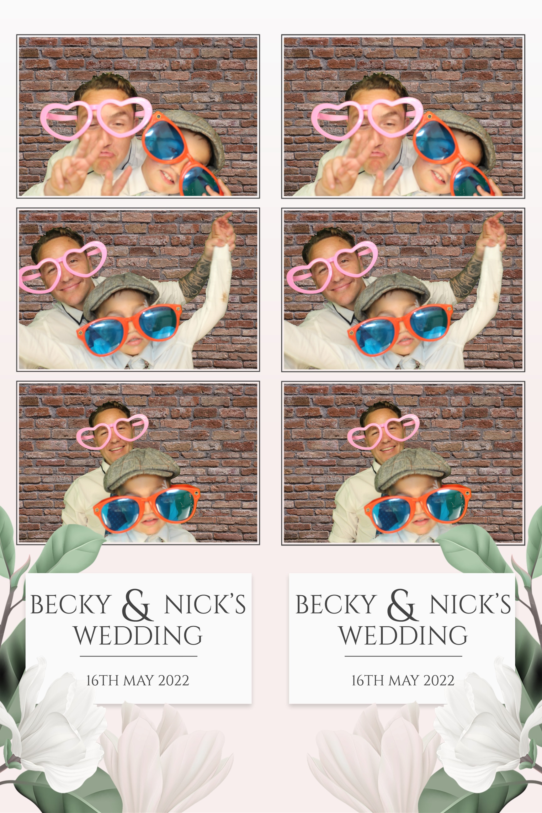 Becky & Nick | View more photos from the event at images.mobile-photo-booth.com/u/MobilePhotoBoothUK/Becky-Nick