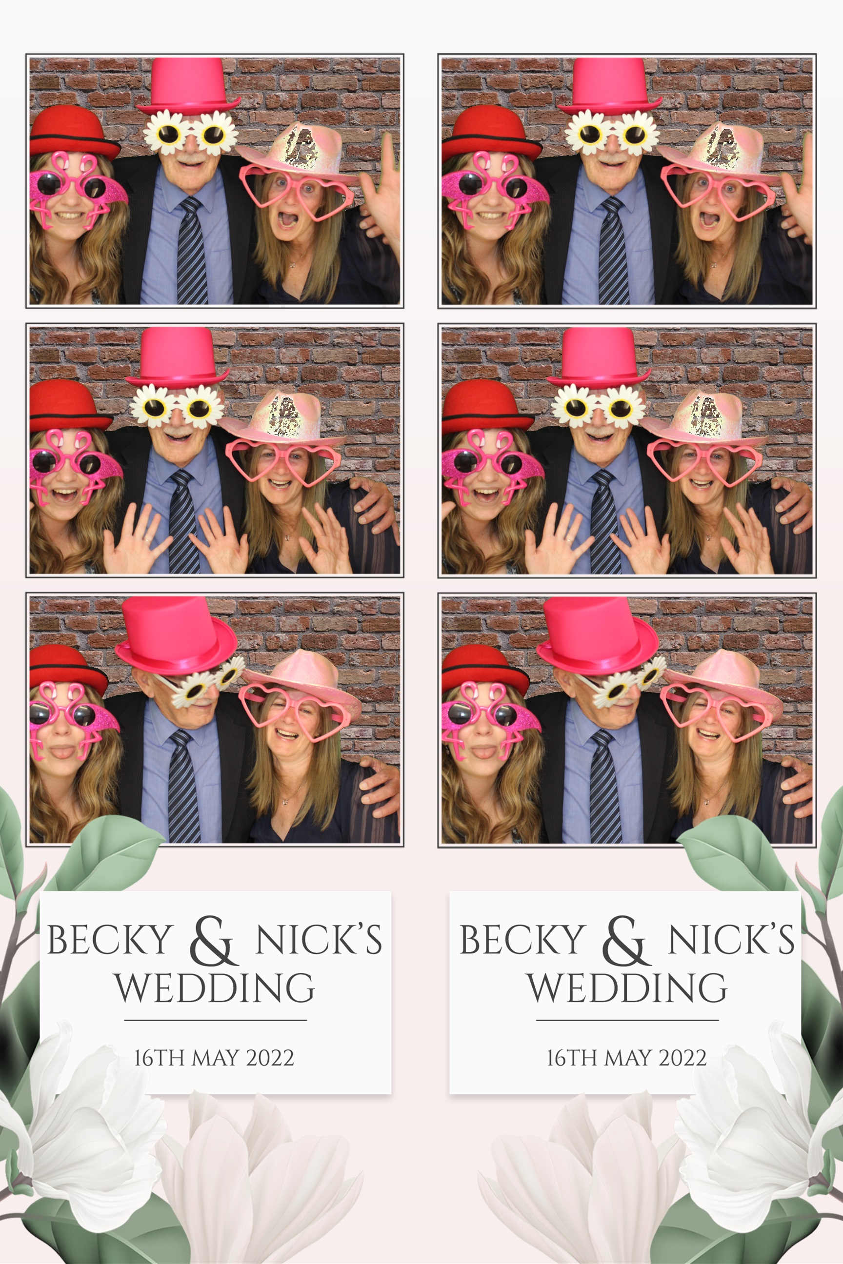 Becky & Nick | View more photos from the event at images.mobile-photo-booth.com/u/MobilePhotoBoothUK/Becky-Nick