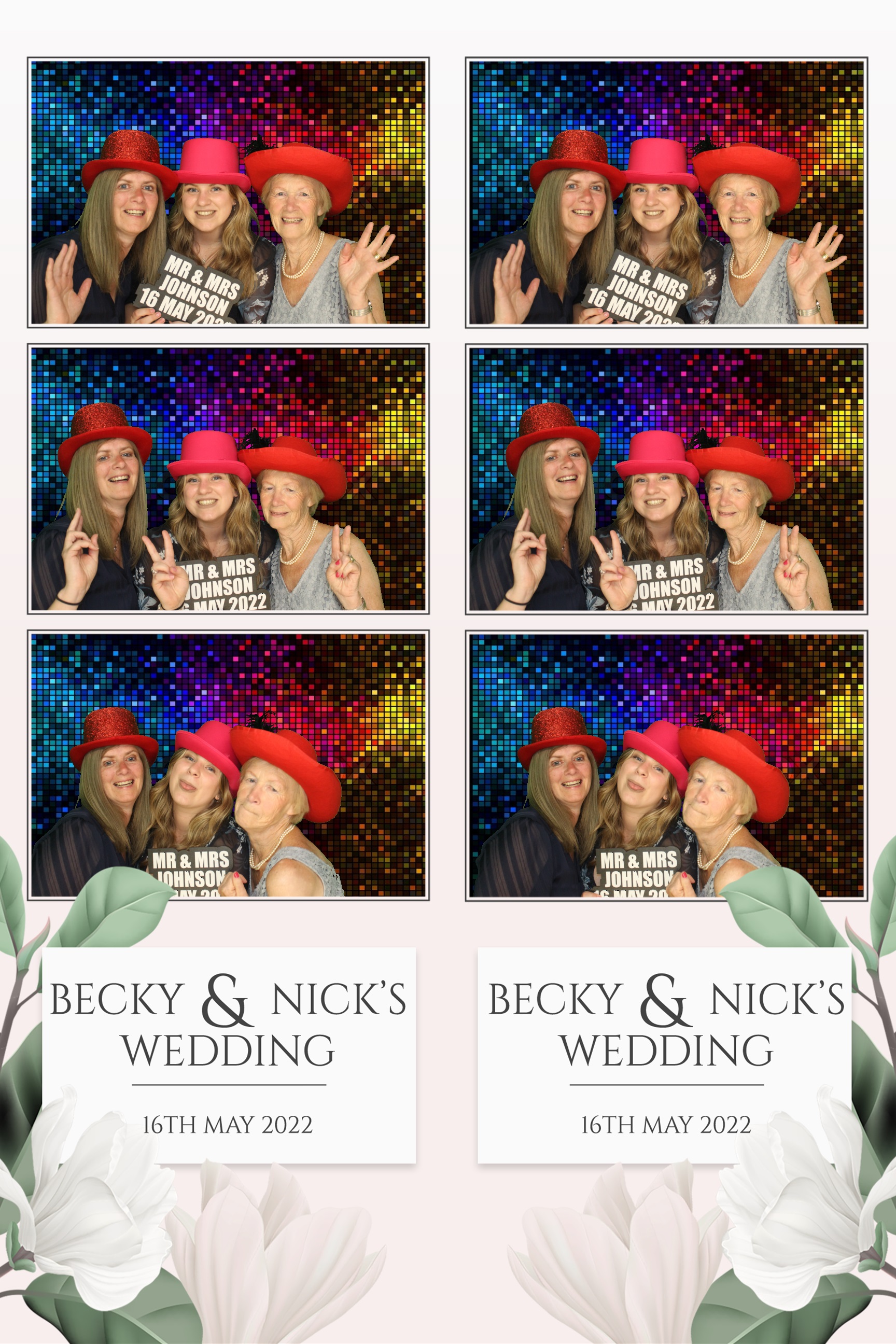 Becky & Nick | View more photos from the event at images.mobile-photo-booth.com/u/MobilePhotoBoothUK/Becky-Nick