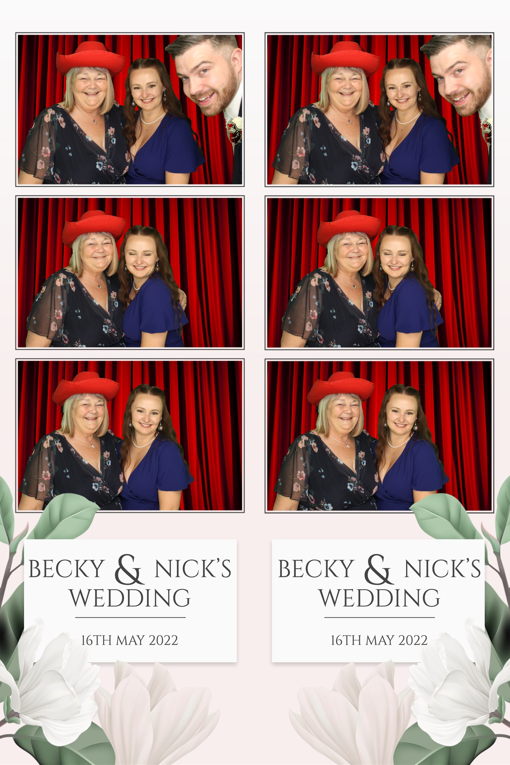 Becky & Nick | View more photos from the event at images.mobile-photo-booth.com/u/MobilePhotoBoothUK/Becky-Nick