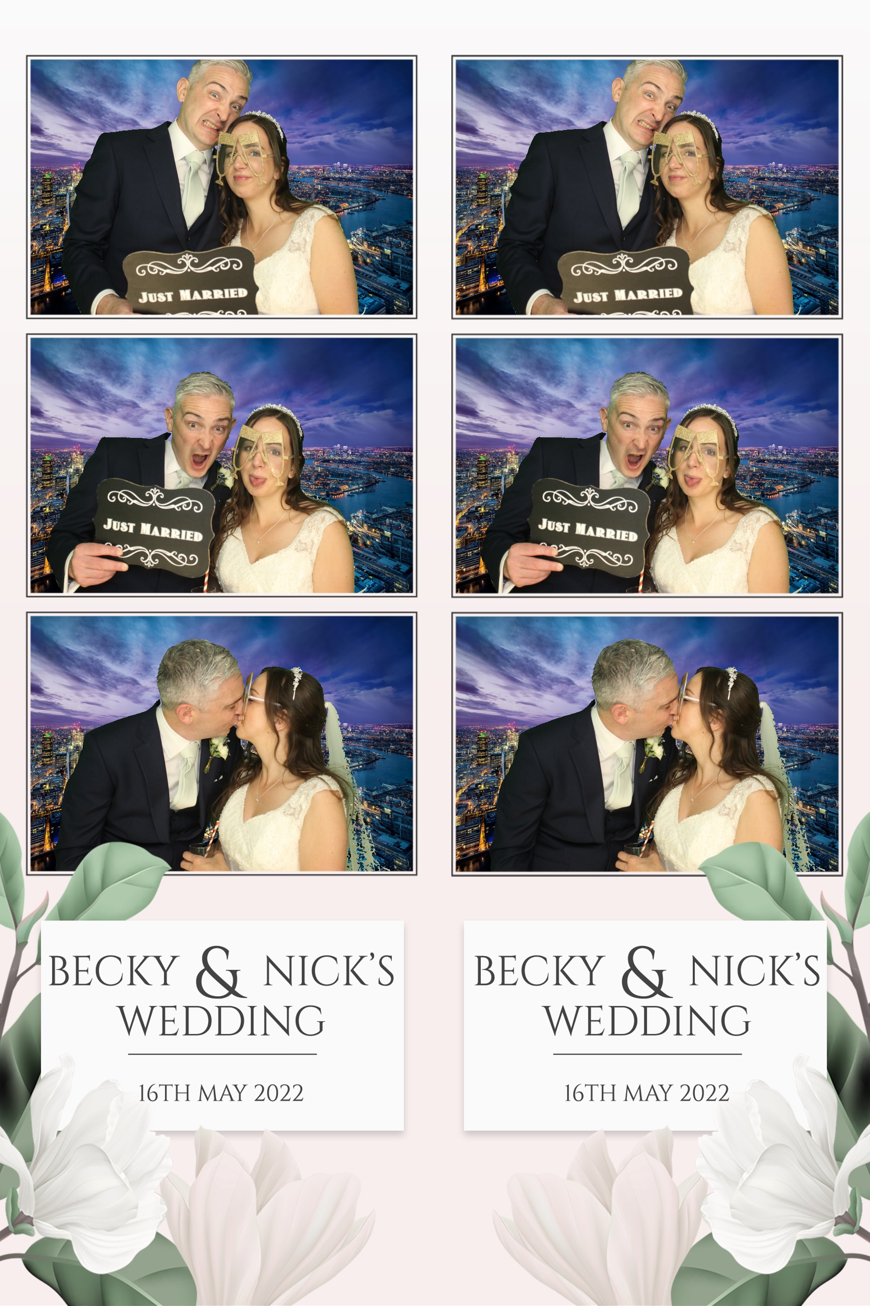 Becky & Nick | View more photos from the event at images.mobile-photo-booth.com/u/MobilePhotoBoothUK/Becky-Nick