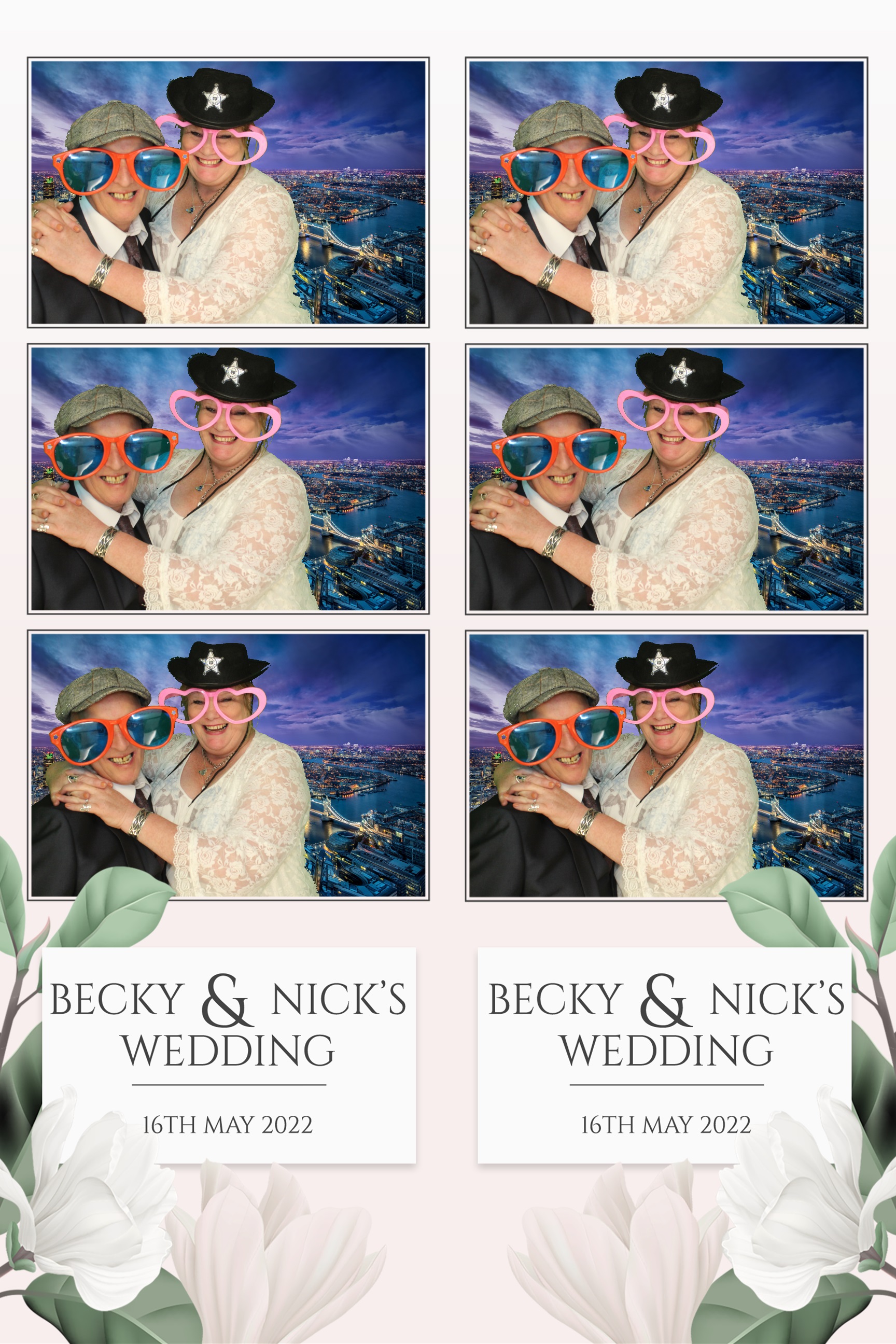 Becky & Nick | View more photos from the event at images.mobile-photo-booth.com/u/MobilePhotoBoothUK/Becky-Nick