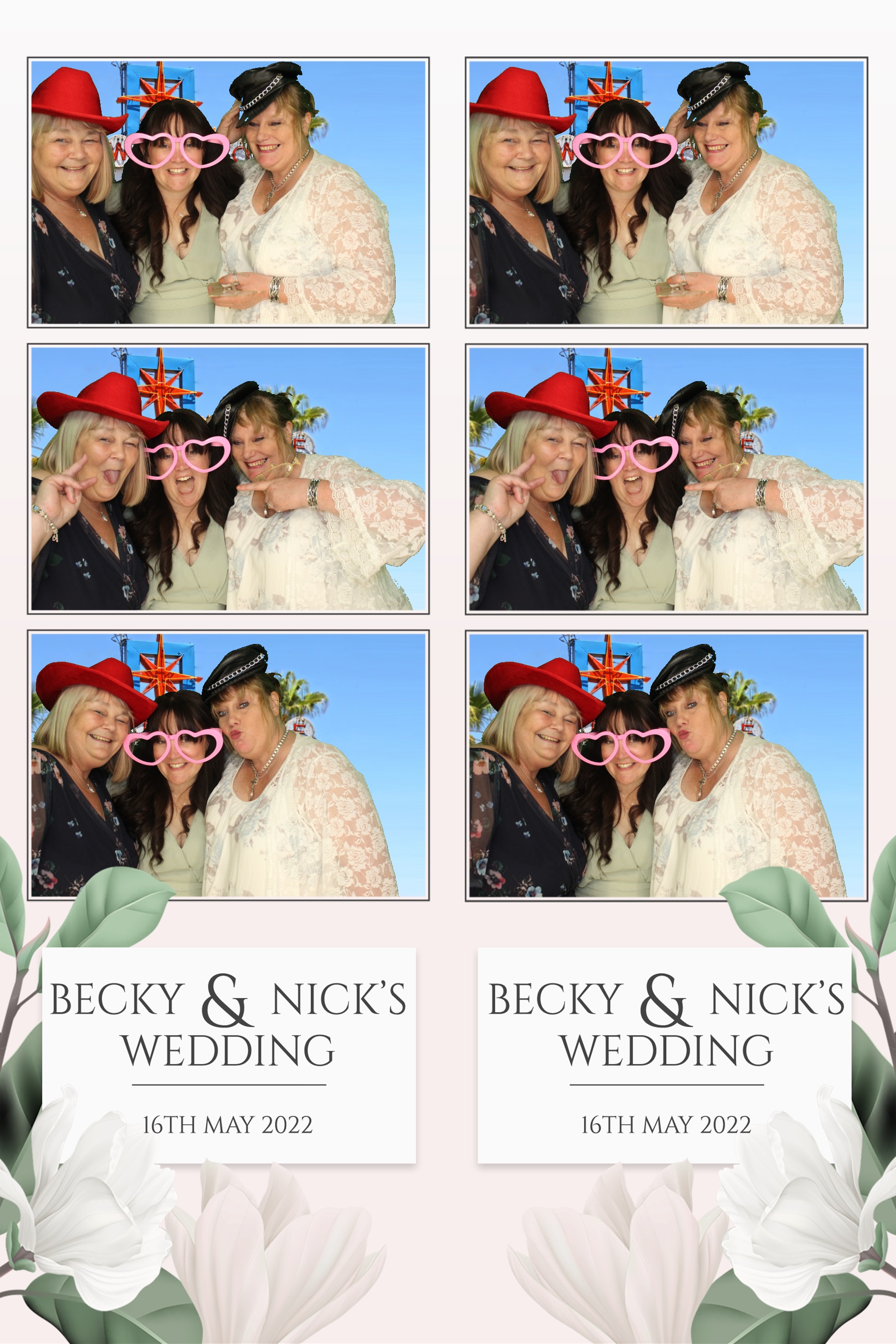 Becky & Nick | View more photos from the event at images.mobile-photo-booth.com/u/MobilePhotoBoothUK/Becky-Nick
