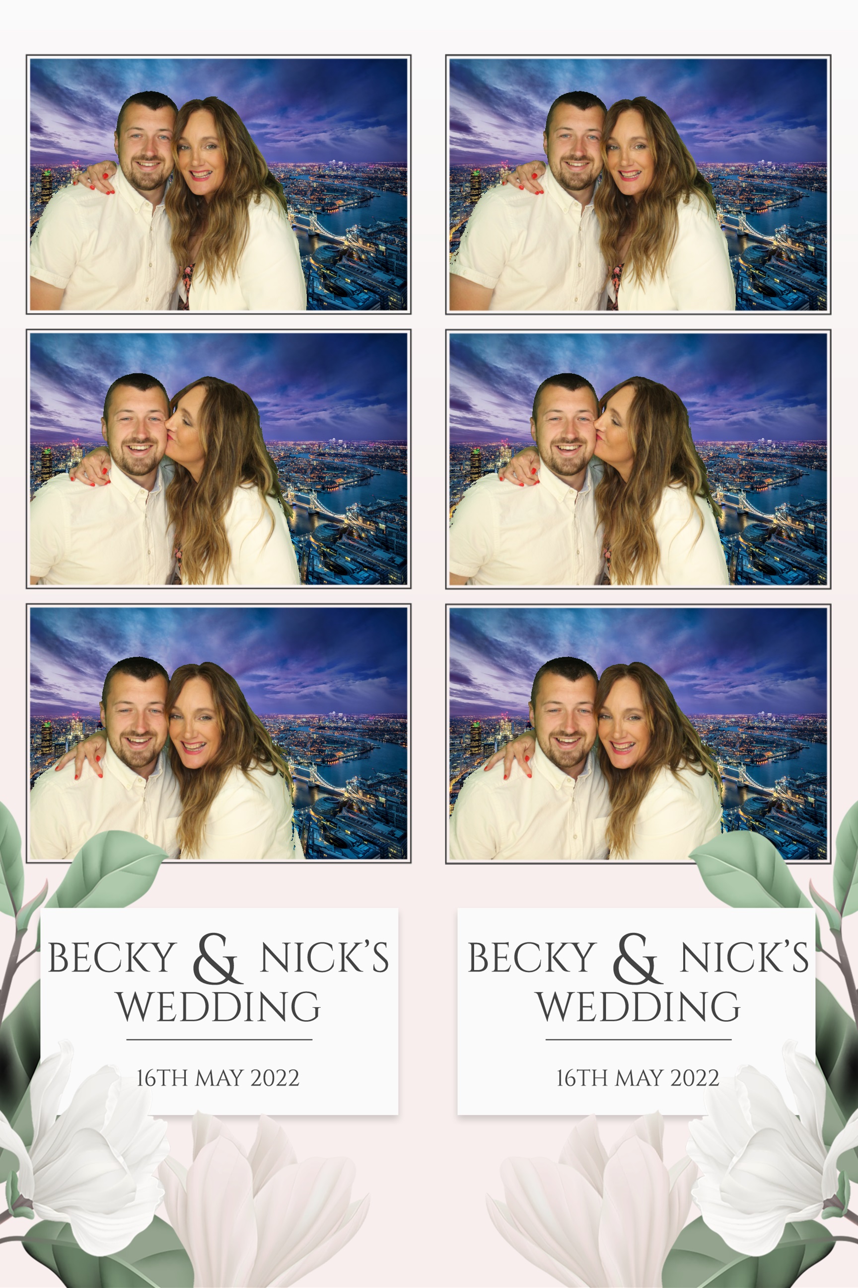Becky & Nick | View more photos from the event at images.mobile-photo-booth.com/u/MobilePhotoBoothUK/Becky-Nick