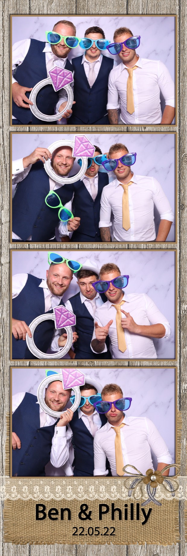 Ben & Philly | View more photos from the event at images.mobile-photo-booth.com/u/MobilePhotoBoothUK/Ben-Philly