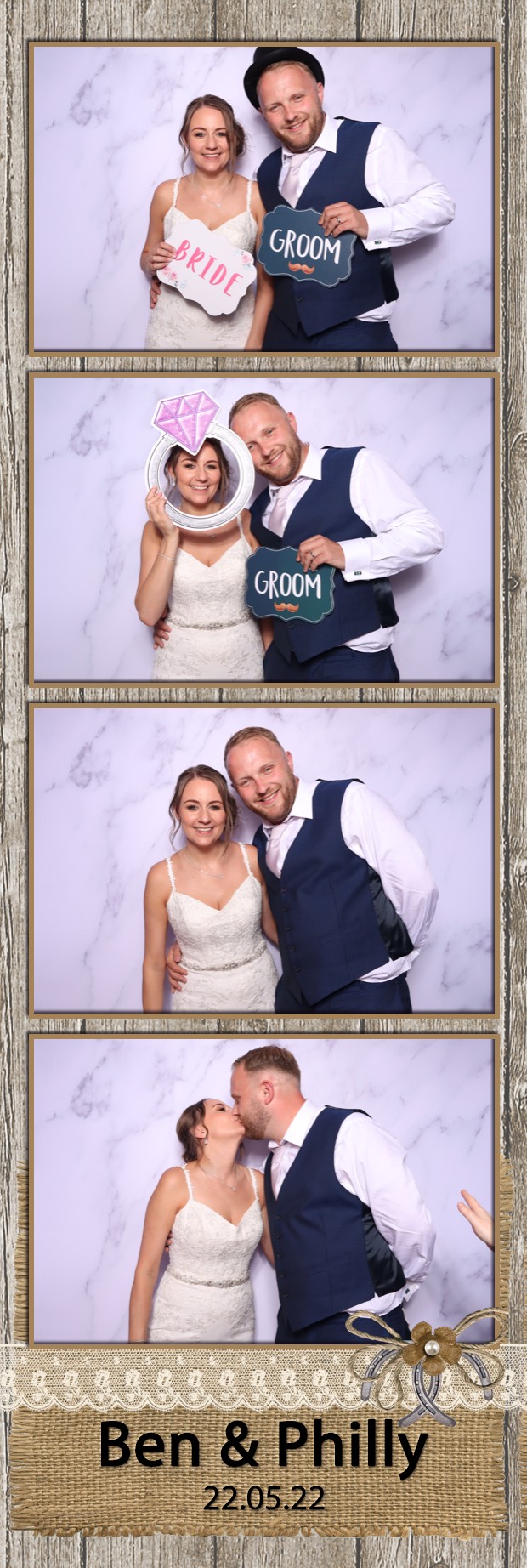 Ben & Philly | View more photos from the event at images.mobile-photo-booth.com/u/MobilePhotoBoothUK/Ben-Philly