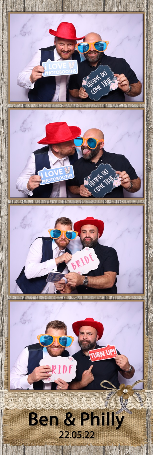 Ben & Philly | View more photos from the event at images.mobile-photo-booth.com/u/MobilePhotoBoothUK/Ben-Philly