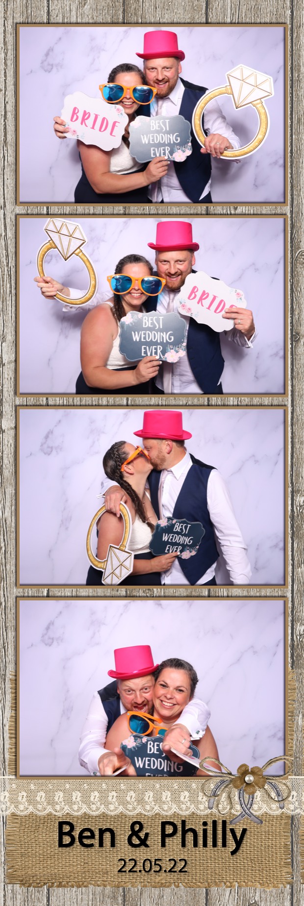 Ben & Philly | View more photos from the event at images.mobile-photo-booth.com/u/MobilePhotoBoothUK/Ben-Philly