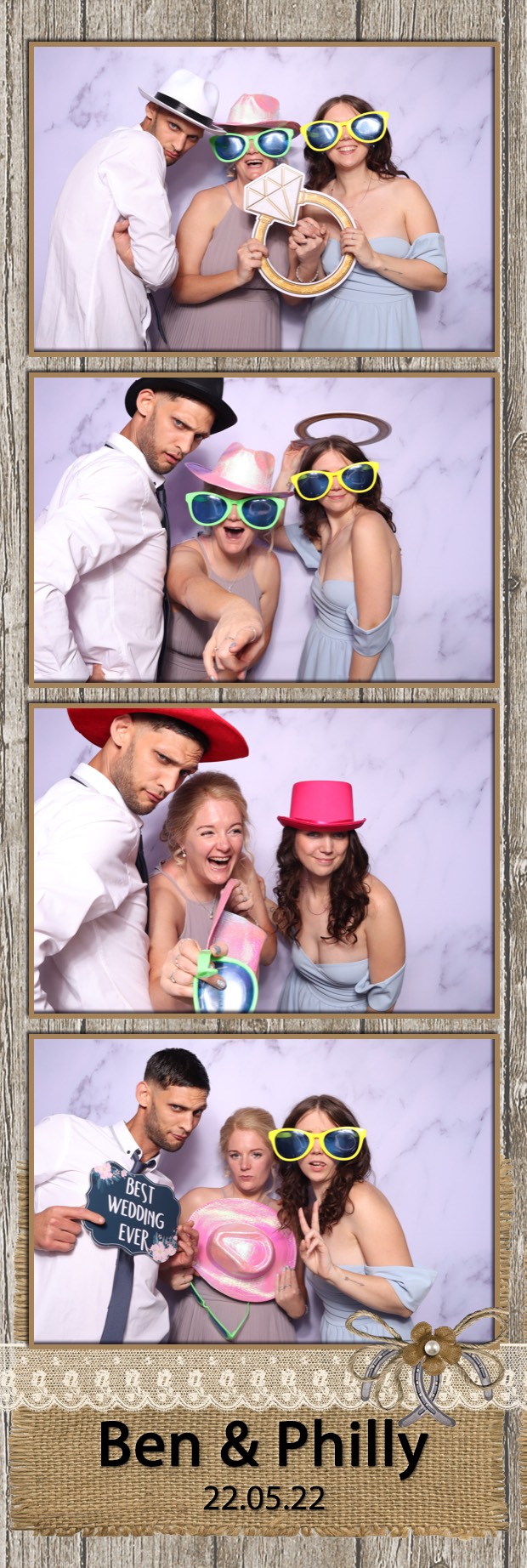 Ben & Philly | View more photos from the event at images.mobile-photo-booth.com/u/MobilePhotoBoothUK/Ben-Philly