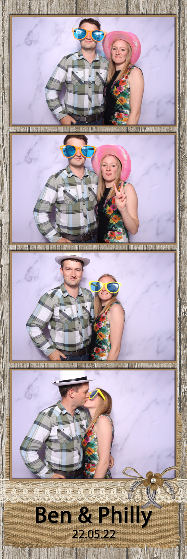 Ben & Philly | View more photos from the event at images.mobile-photo-booth.com/u/MobilePhotoBoothUK/Ben-Philly