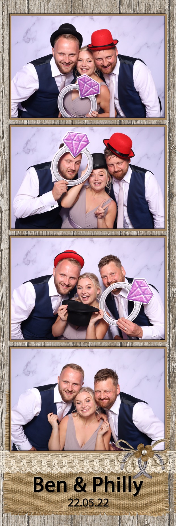 Ben & Philly | View more photos from the event at images.mobile-photo-booth.com/u/MobilePhotoBoothUK/Ben-Philly