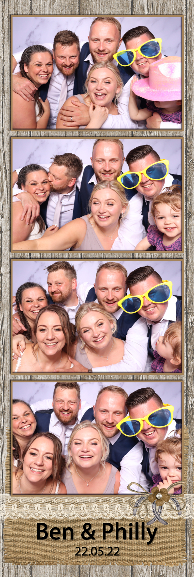 Ben & Philly | View more photos from the event at images.mobile-photo-booth.com/u/MobilePhotoBoothUK/Ben-Philly
