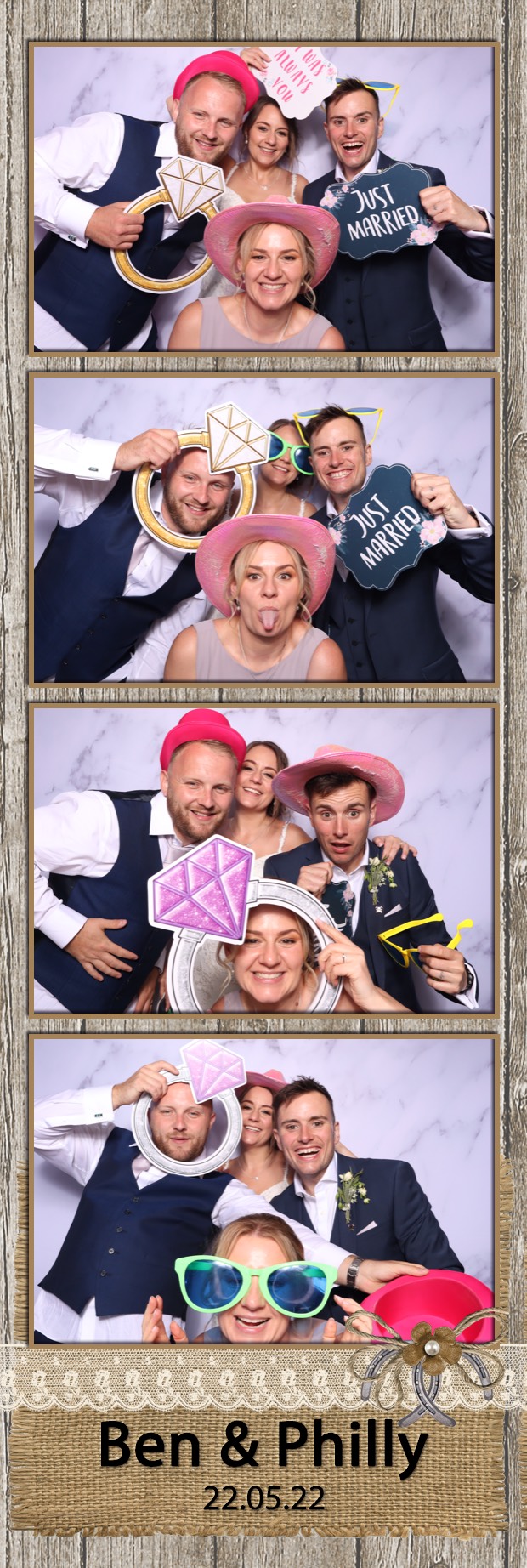 Ben & Philly | View more photos from the event at images.mobile-photo-booth.com/u/MobilePhotoBoothUK/Ben-Philly